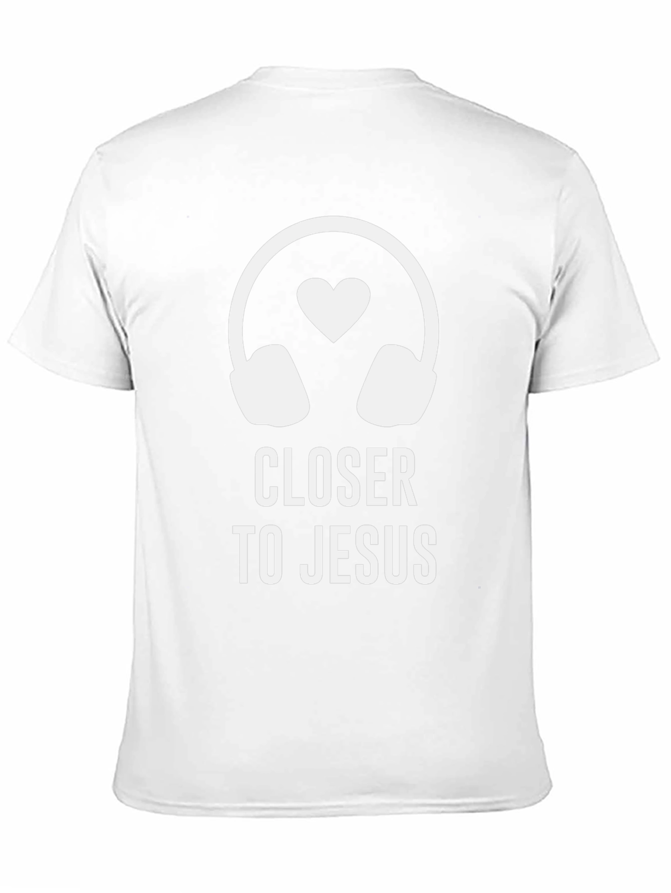 Closer to Jesus Music Lover T-Shirt