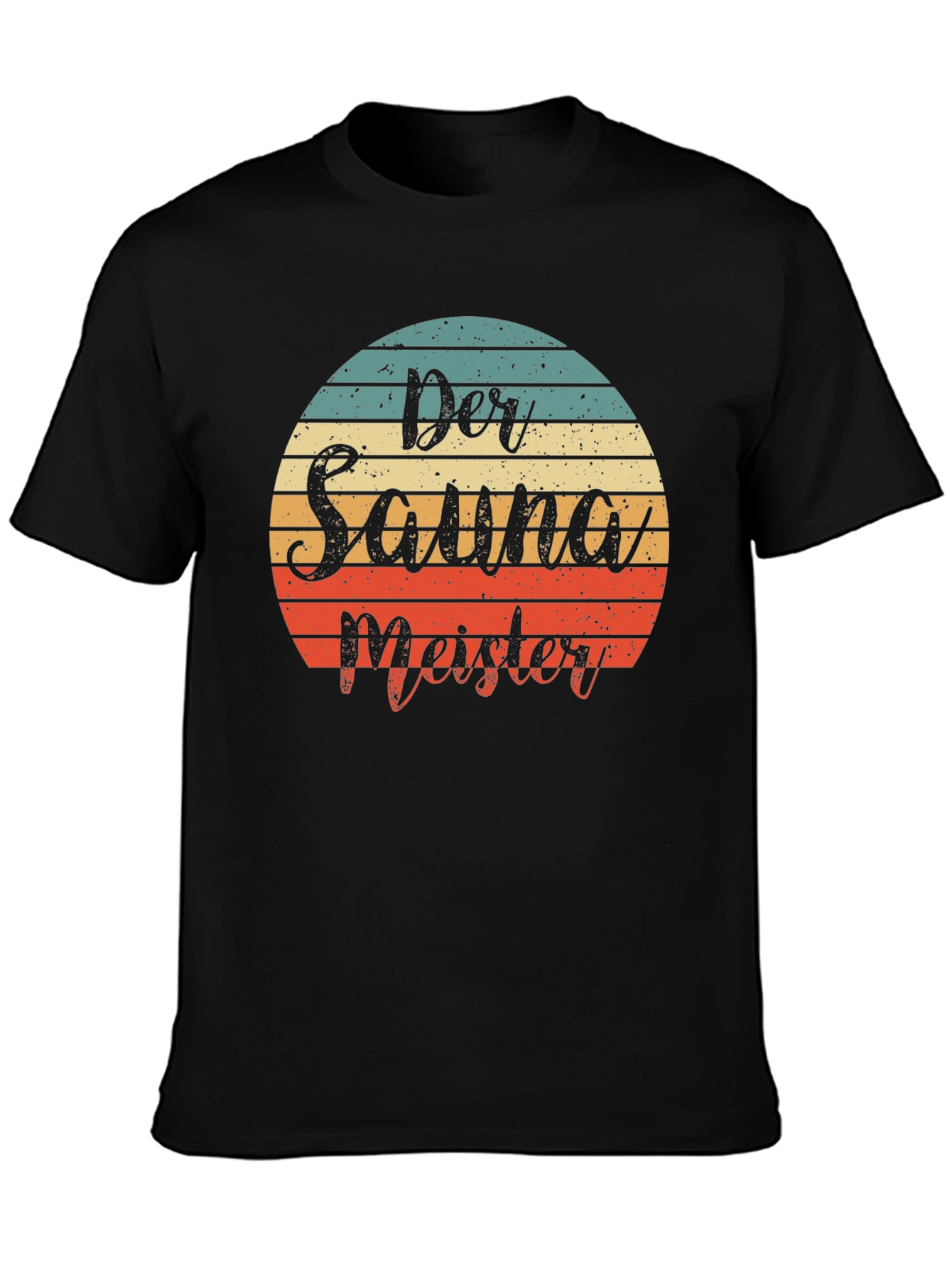 Der Sauna Meister Retro T-Shirt