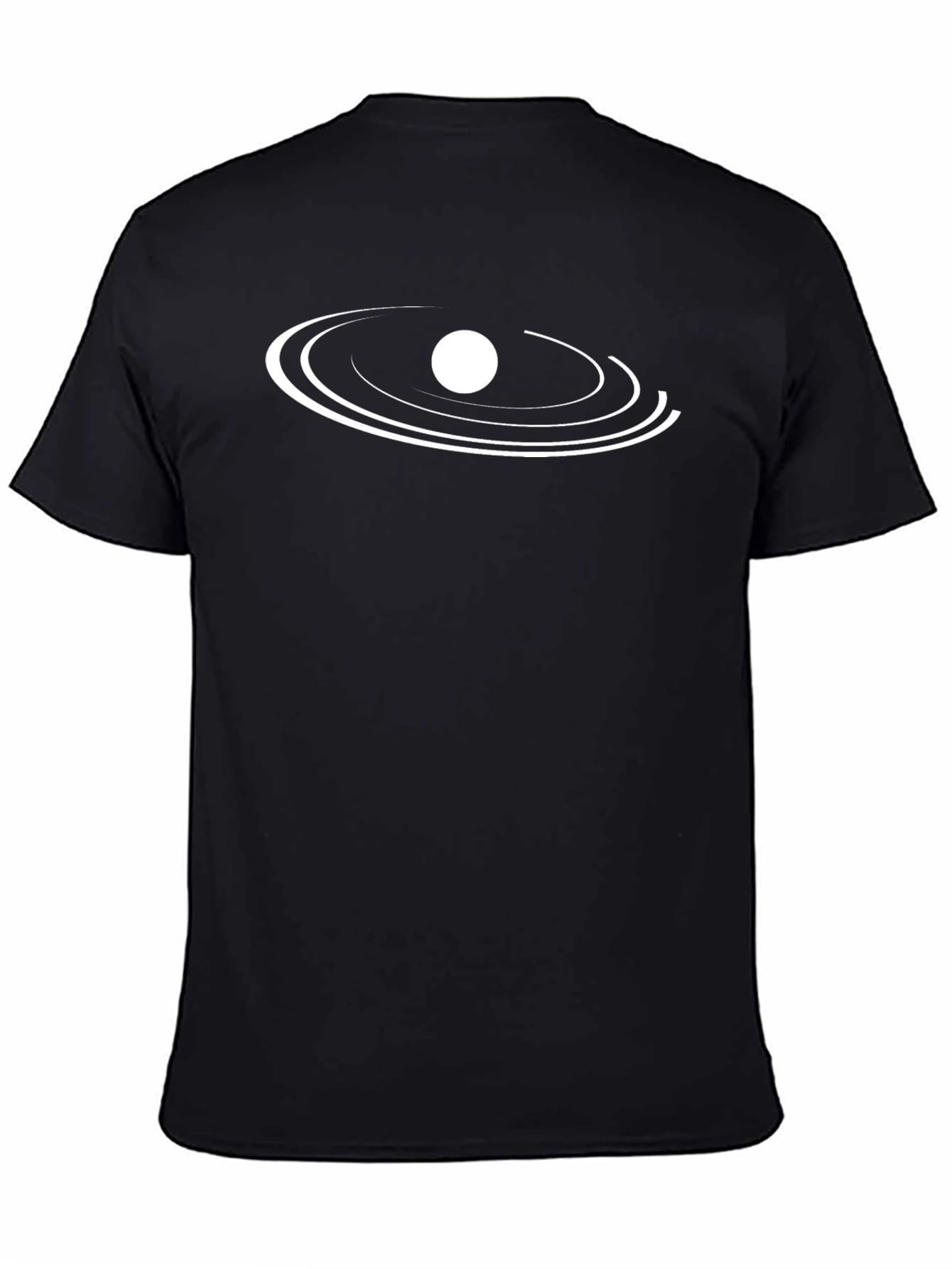 Orbit Graphic Tee - Black Cotton Blend