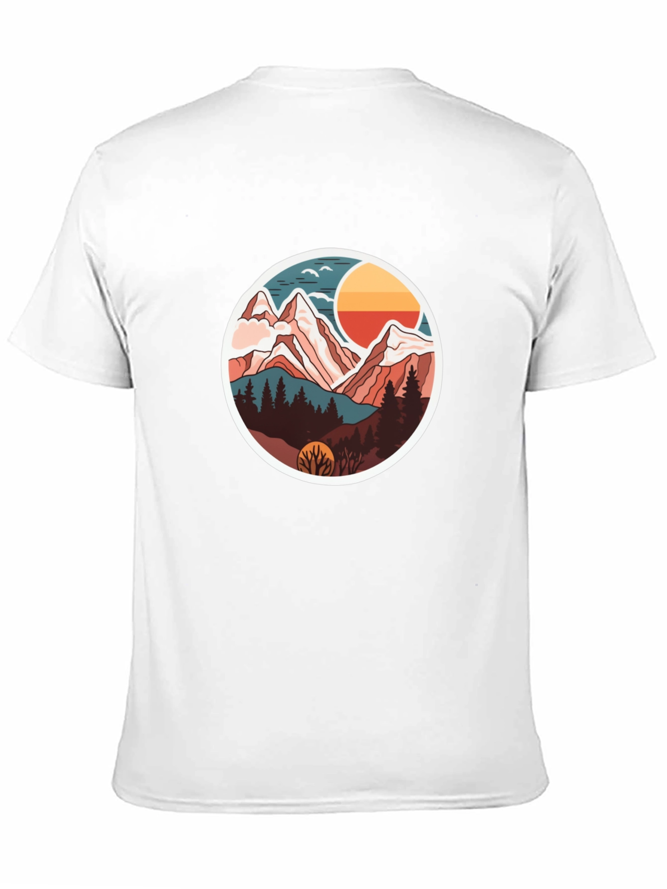Mountain Adventure Graphic Tee - Soft Cotton Blend
