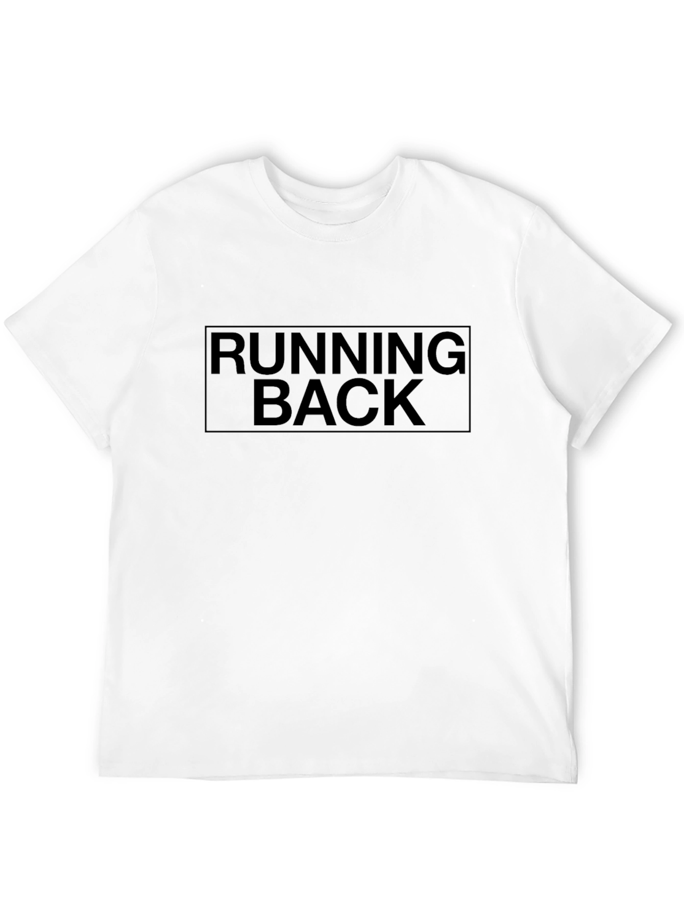 Running Back Graphic T-Shirt - Sporty Casual Tee