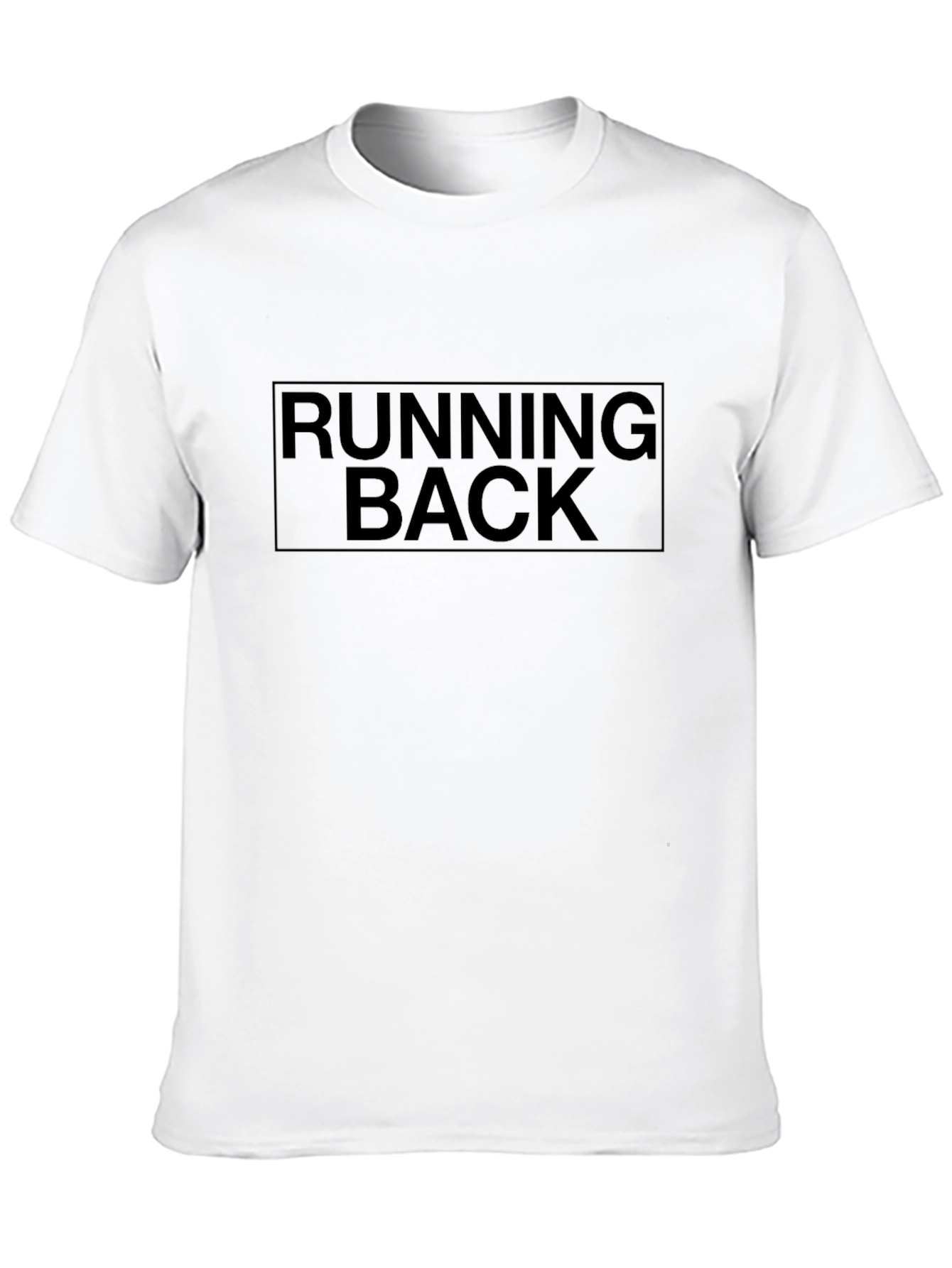 Running Back Graphic T-Shirt - Sporty Casual Tee
