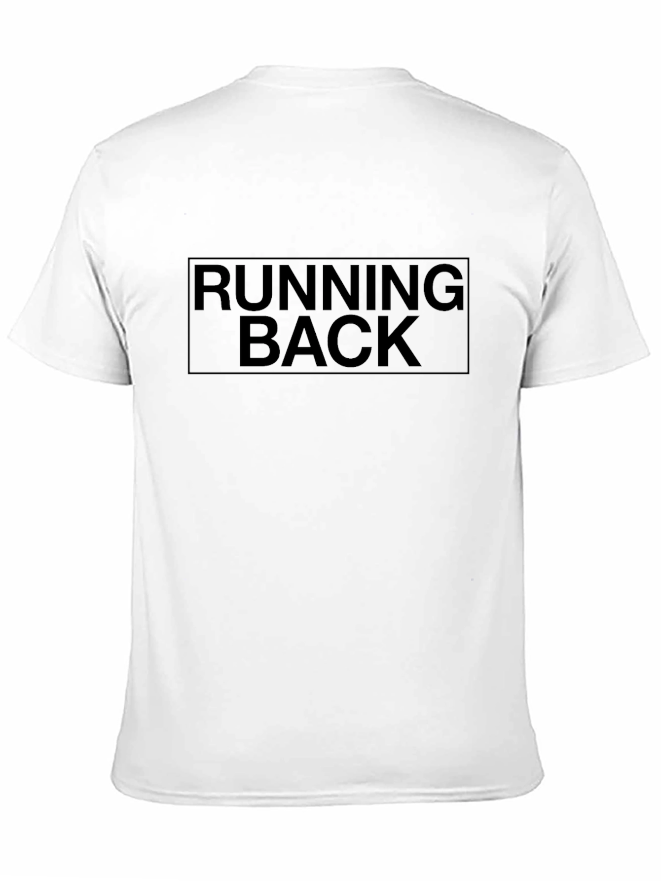 Running Back Graphic T-Shirt - Sporty Casual Tee