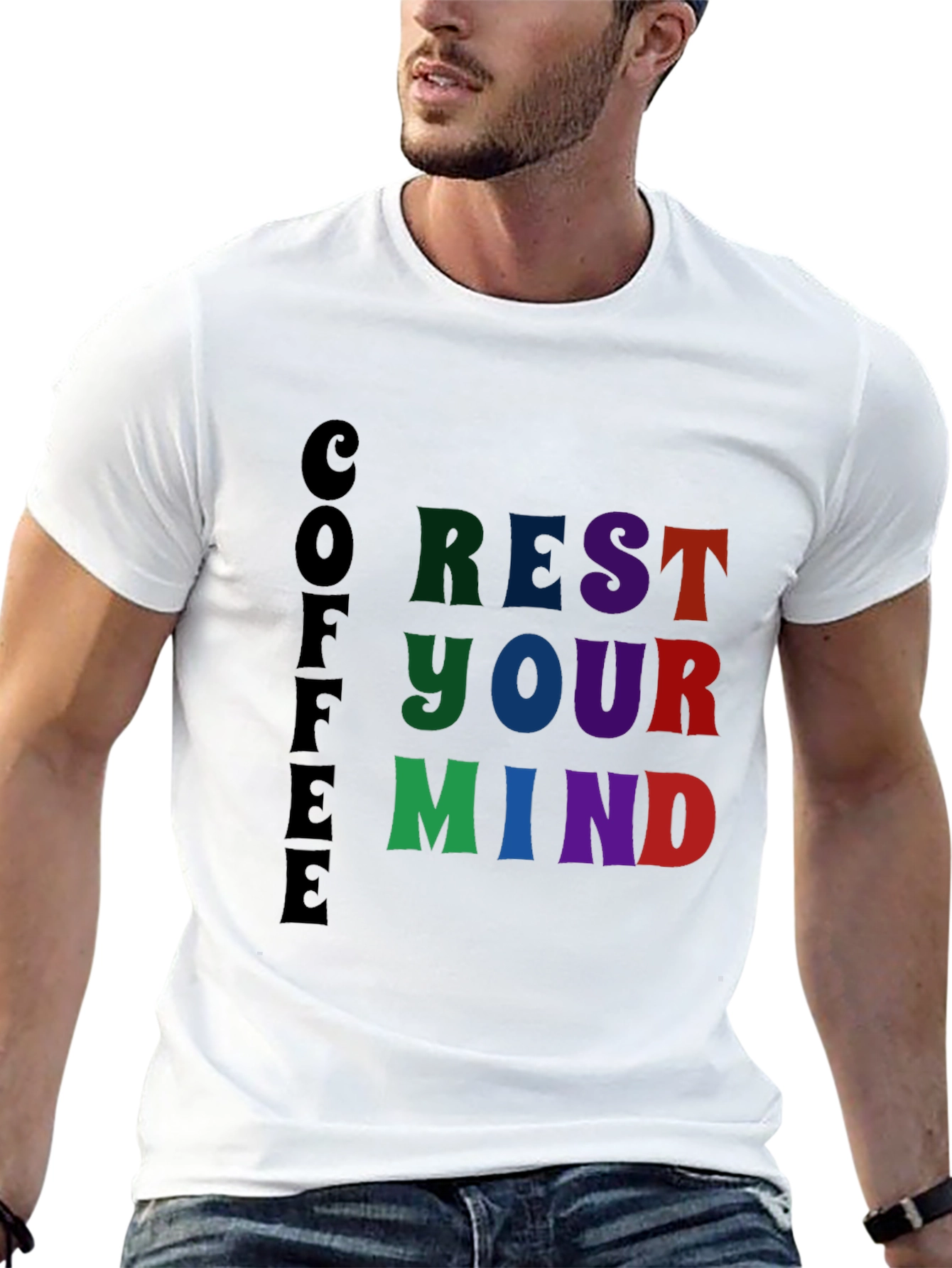 Coffee Rest Your Mind Graphic T-Shirt