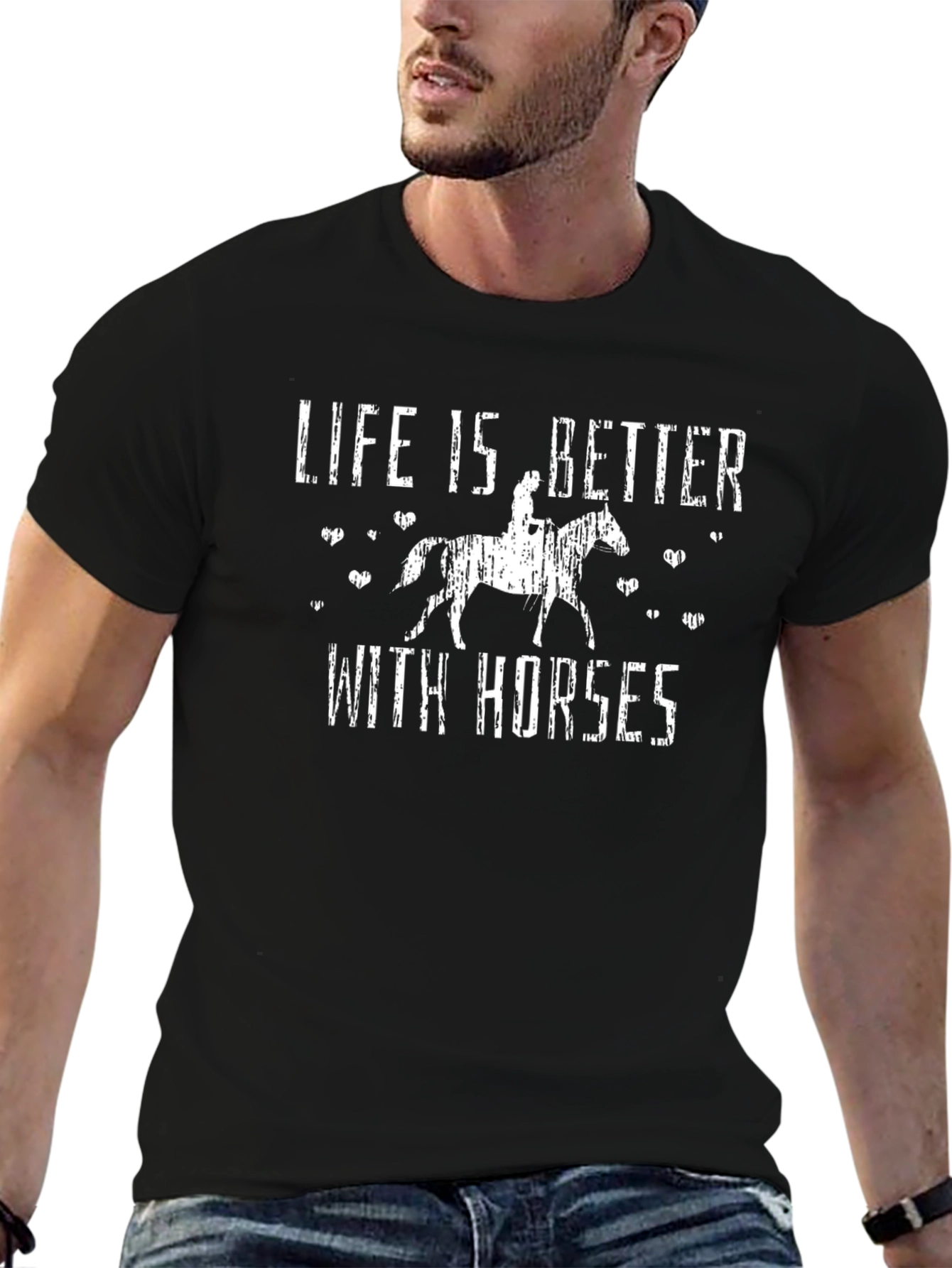 Life is Better with Horses Graphic Tee