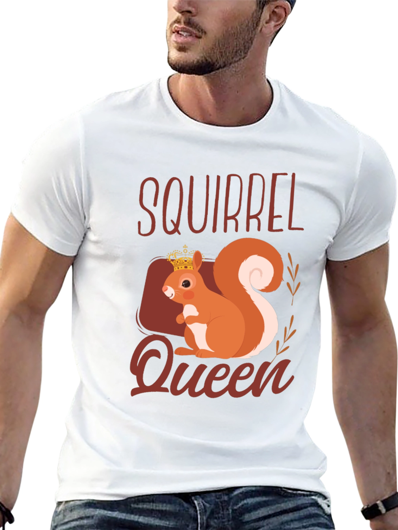 Squirrel Queen Graphic T-Shirt