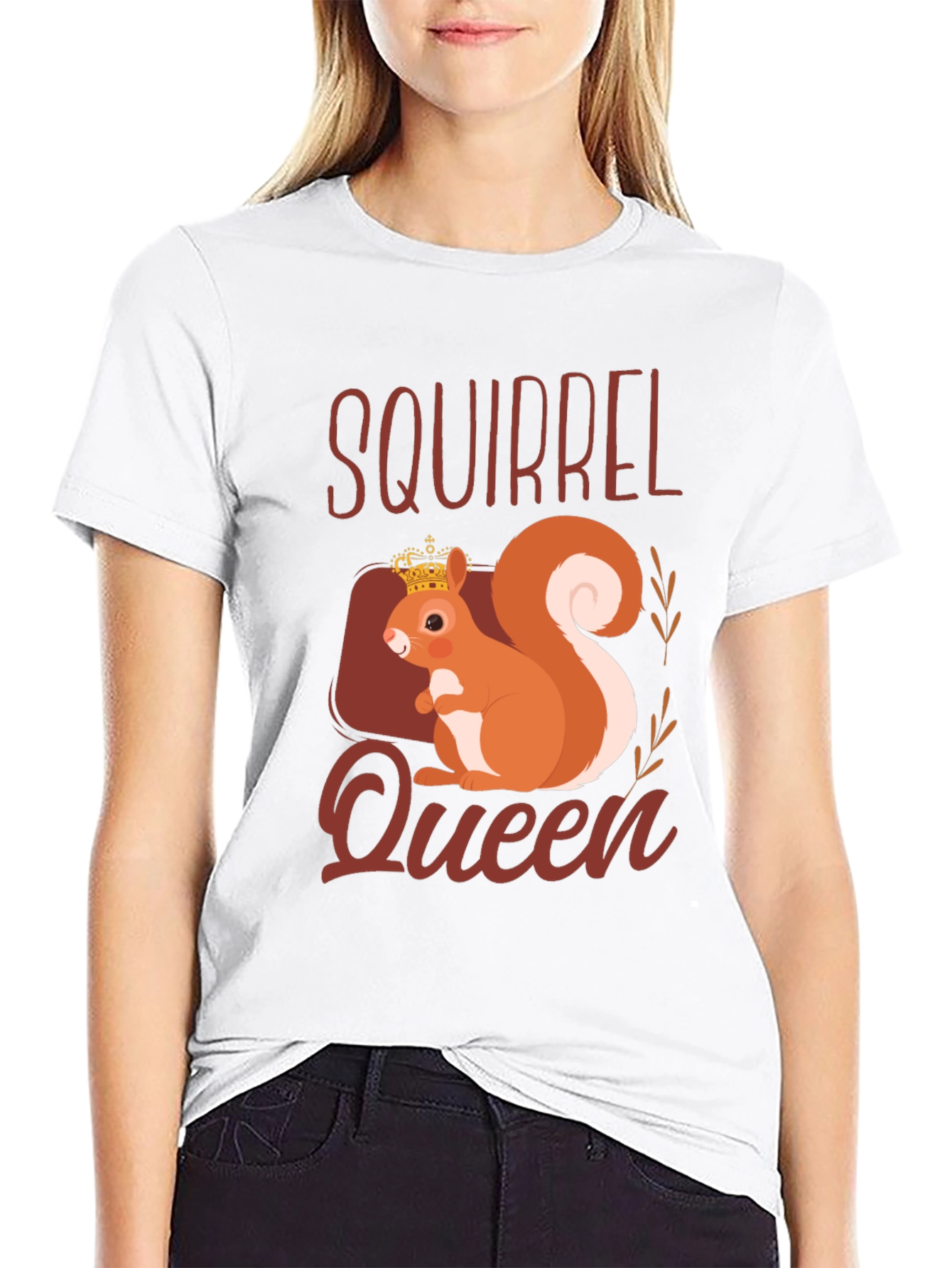 Squirrel Queen Graphic T-Shirt