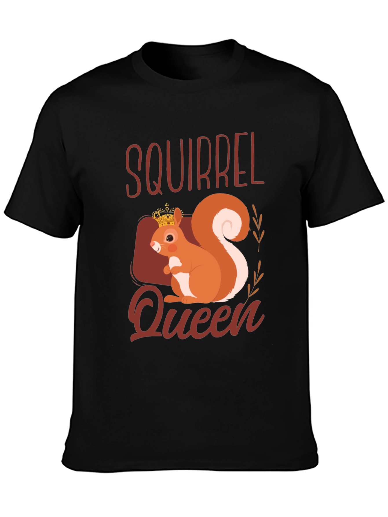 Squirrel Queen Graphic T-Shirt