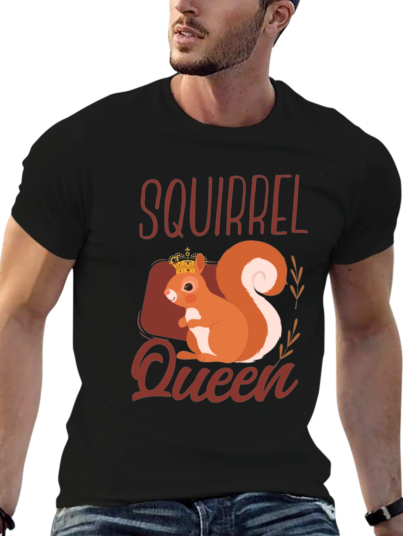Squirrel Queen Graphic T-Shirt