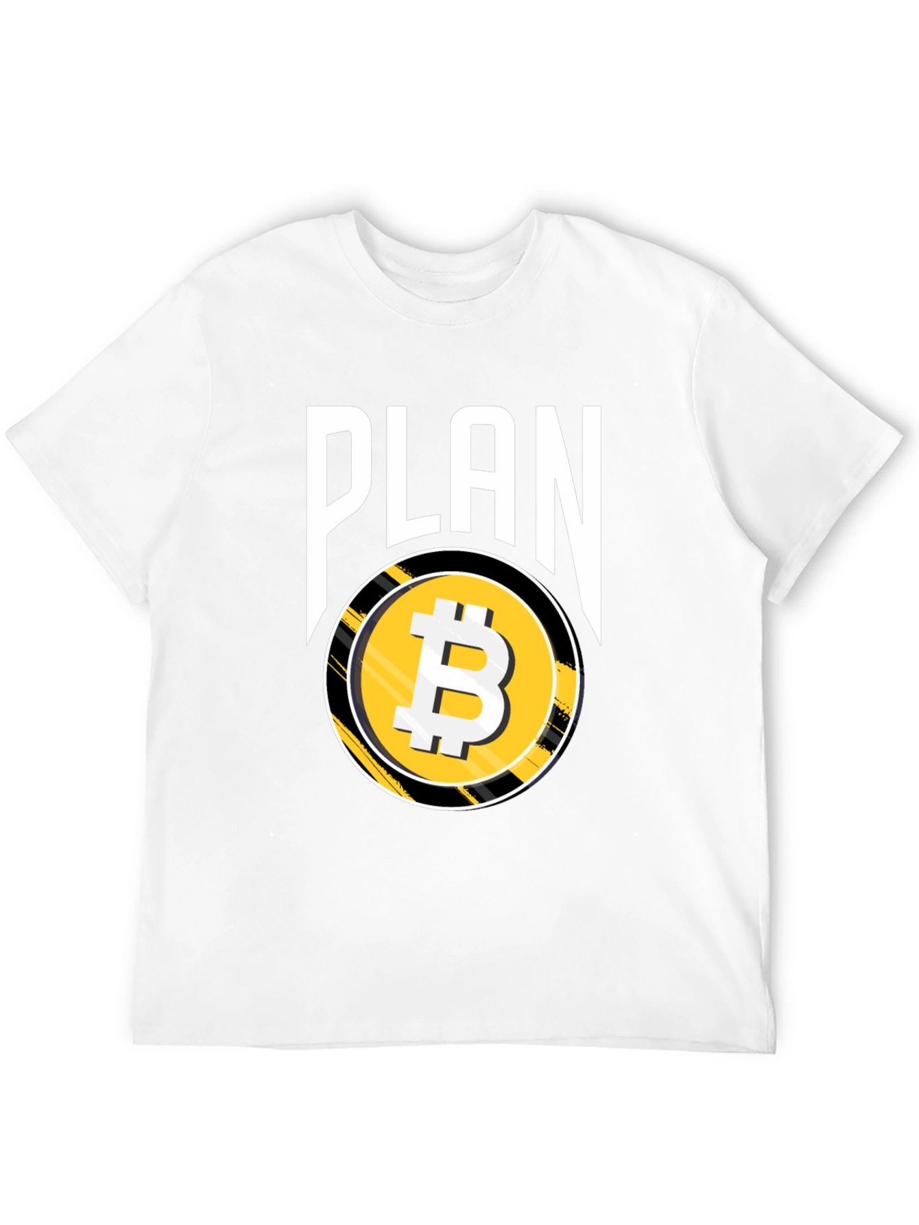 Bitcoin Plan Black T-Shirt Crypto HODL