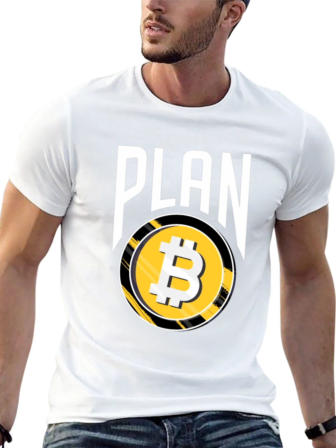 Bitcoin Plan Black T-Shirt Crypto HODL