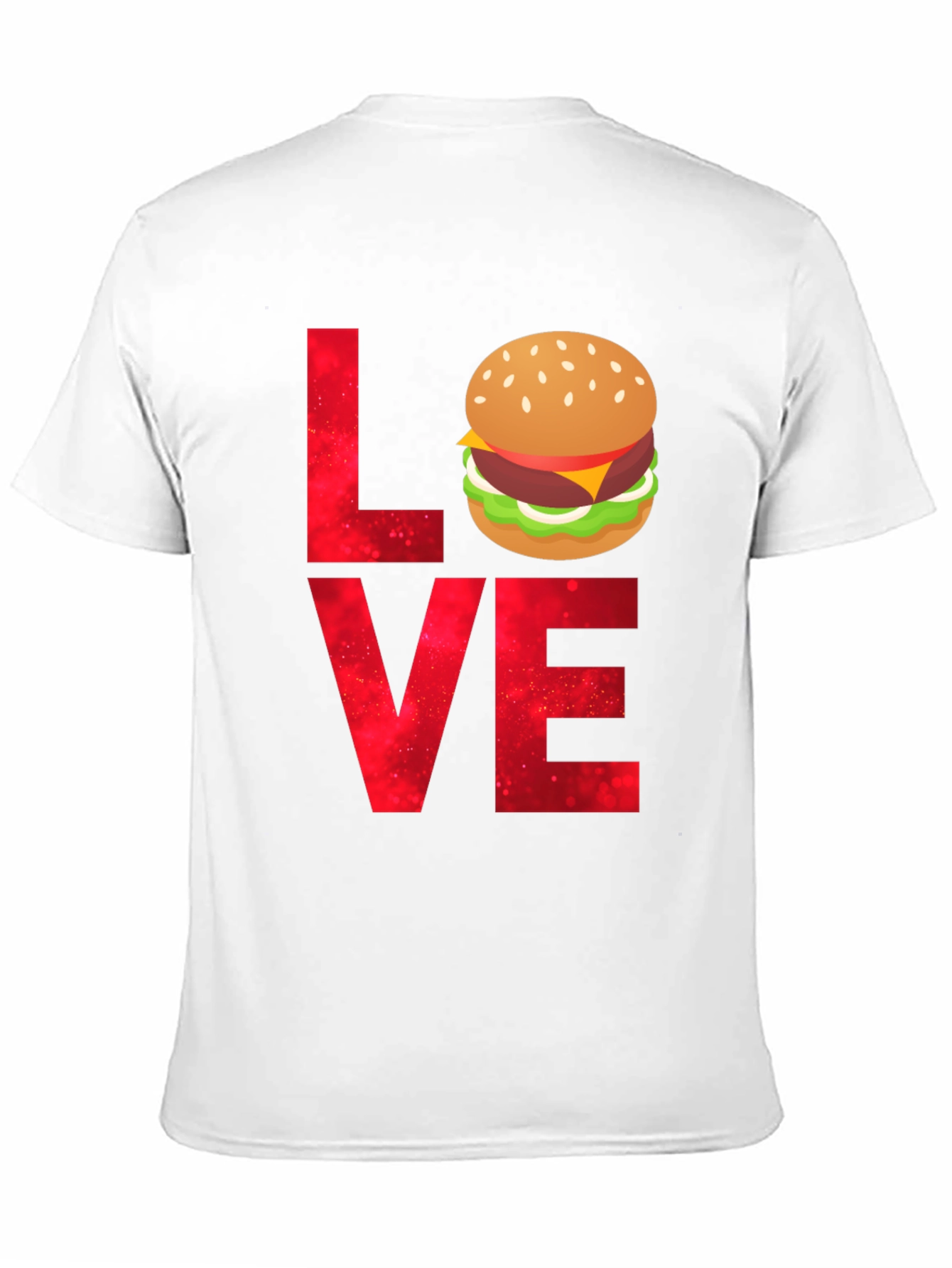 Love Burger T-Shirt - Foodie Tee