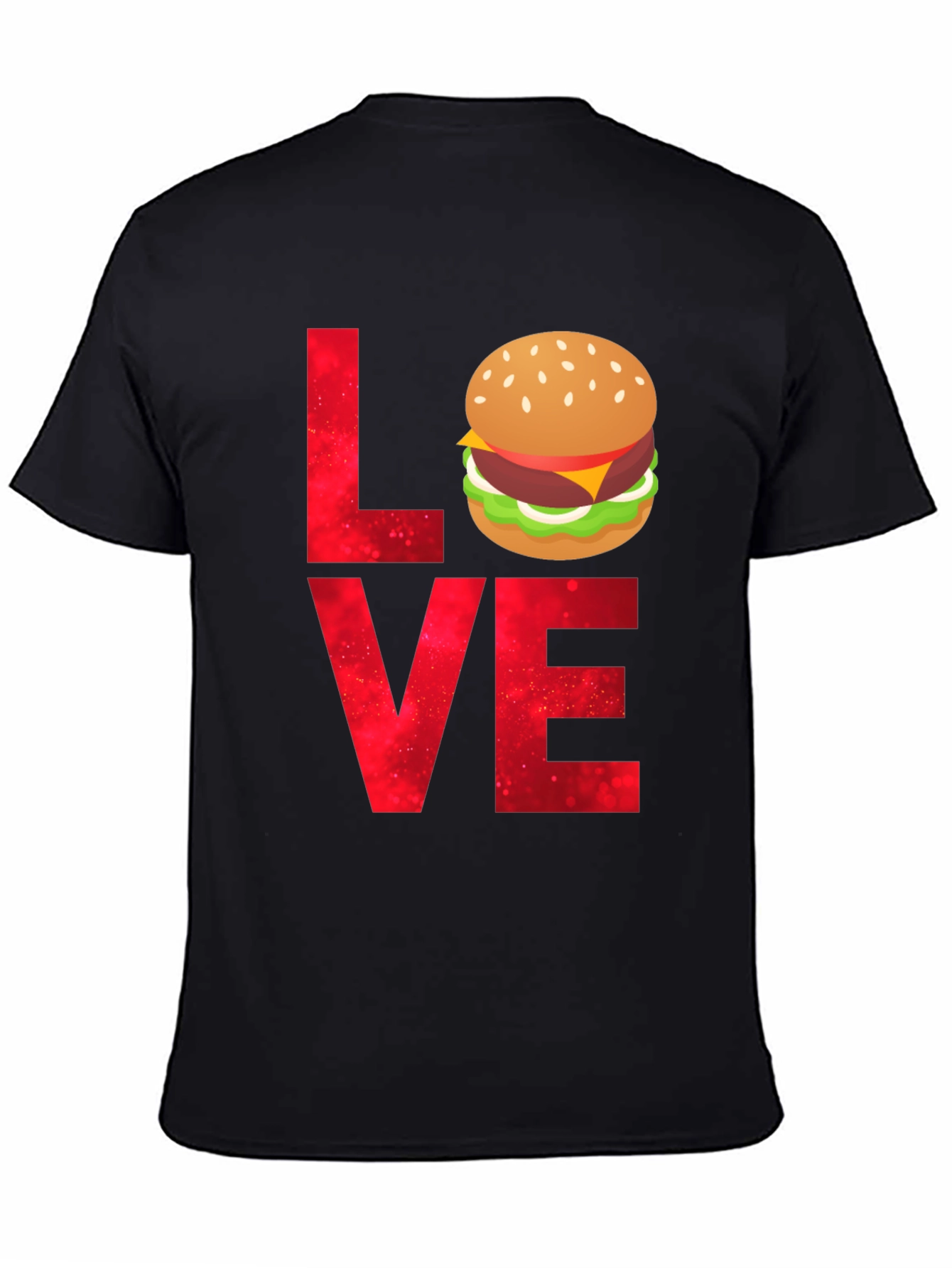 Love Burger T-Shirt - Foodie Tee