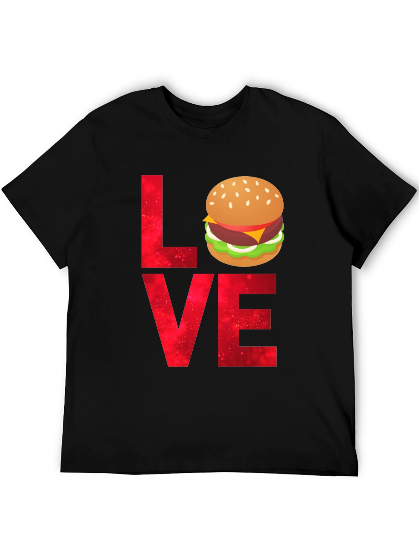 Love Burger T-Shirt - Foodie Tee