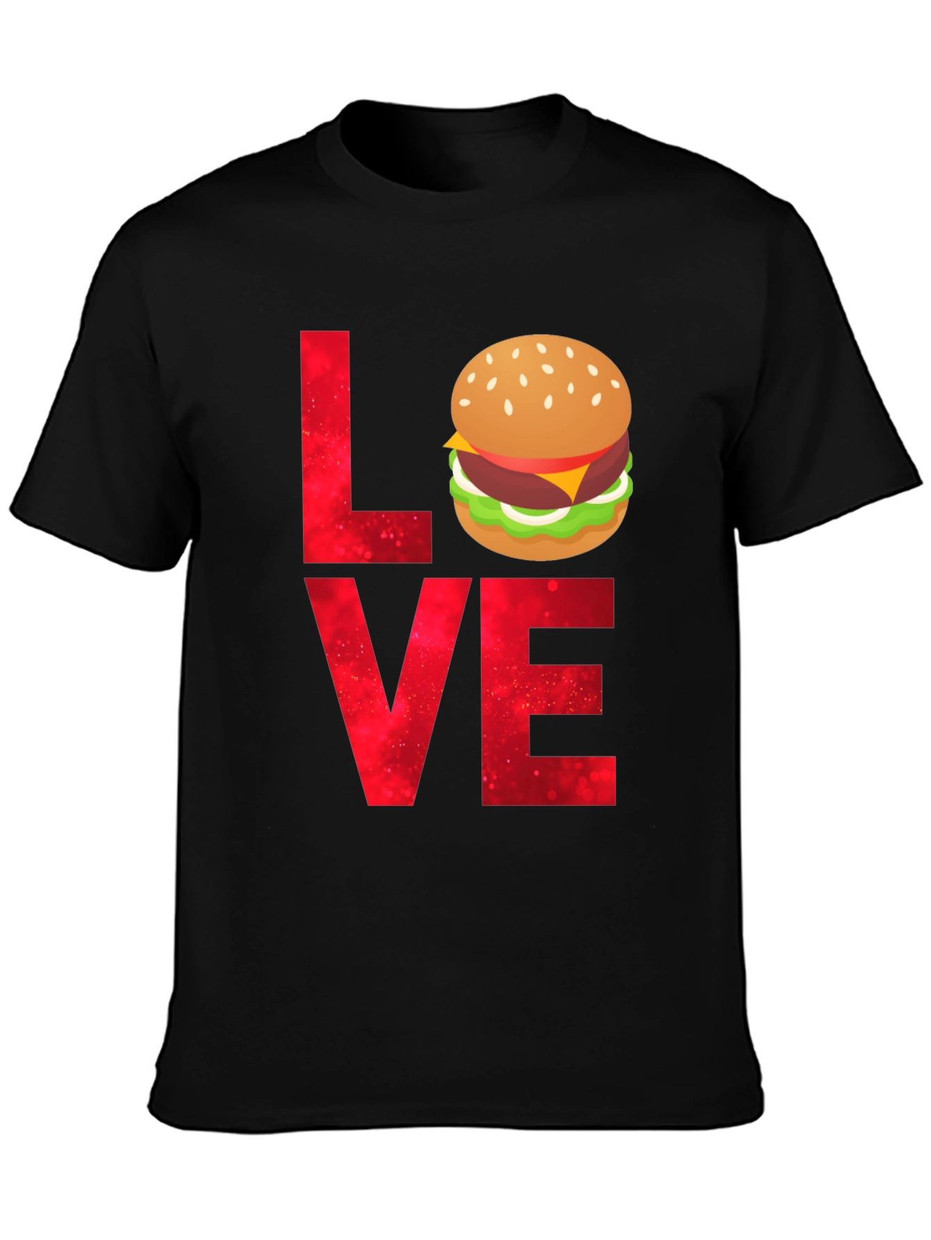 Love Burger T-Shirt - Foodie Tee