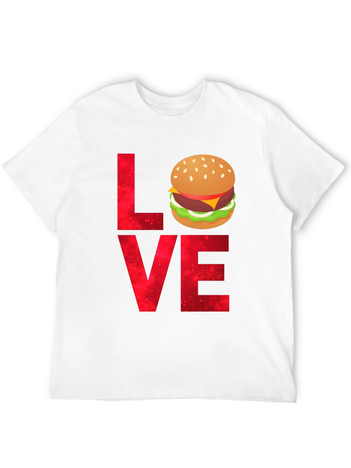 Love Burger T-Shirt - Foodie Tee
