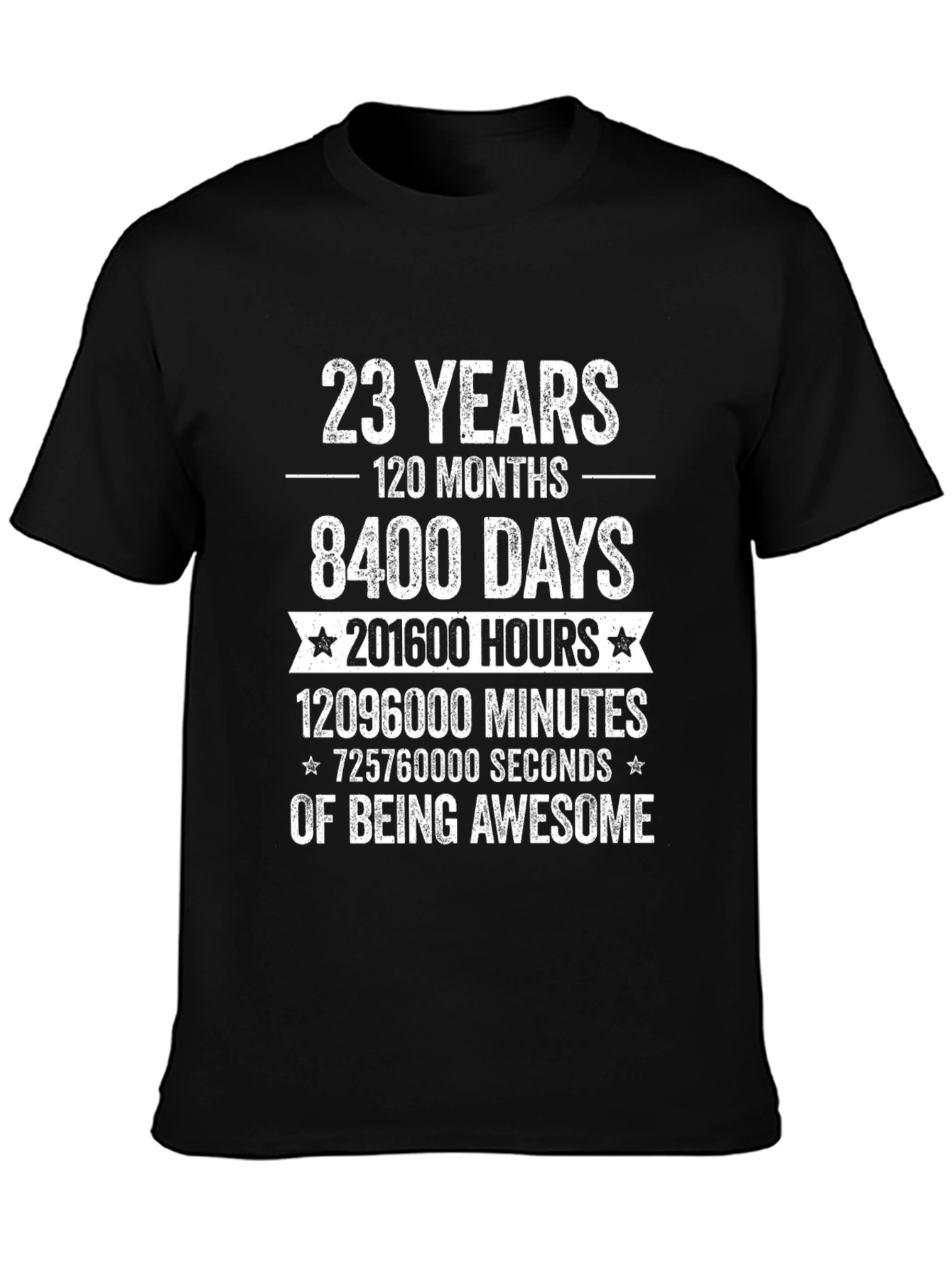 23 Years of Awesome T-Shirt