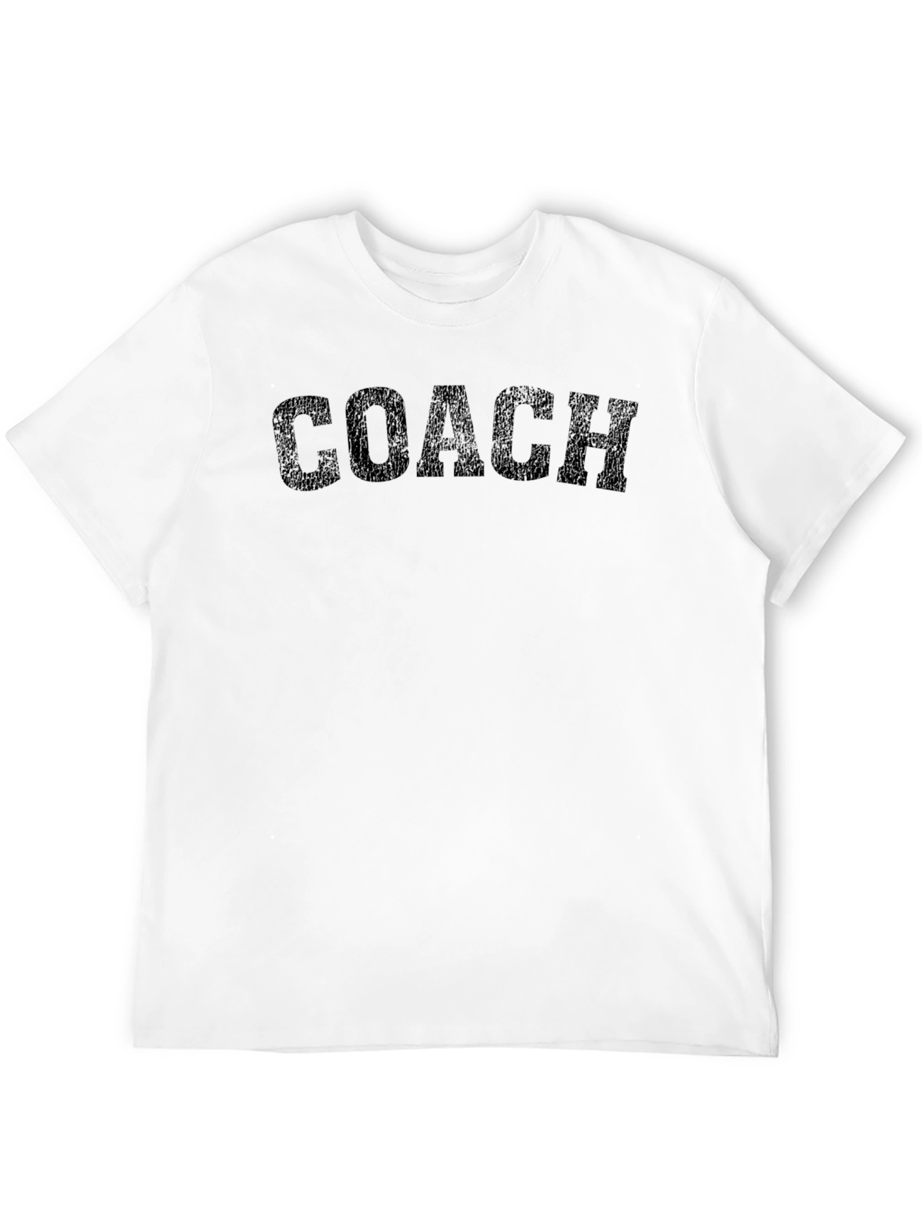 Coach Graphic T-Shirt - Black Crew Neck Tee