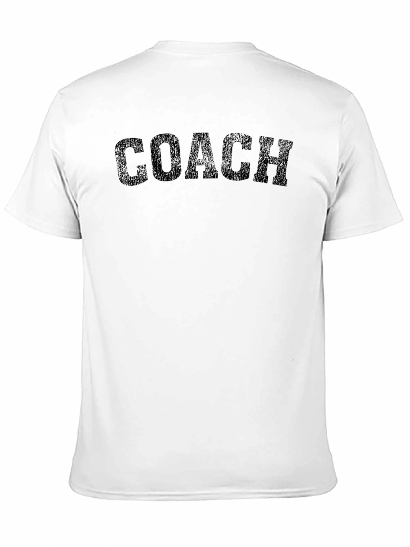 Coach Graphic T-Shirt - Black Crew Neck Tee