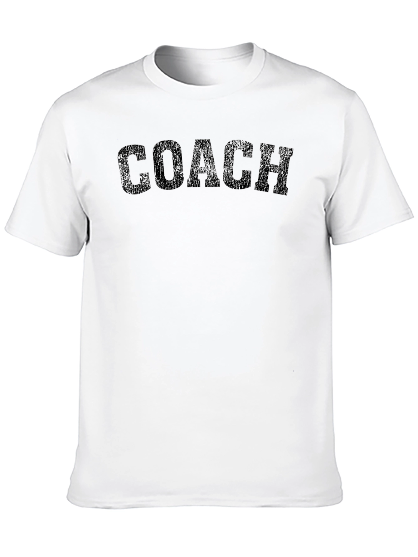 Coach Graphic T-Shirt - Black Crew Neck Tee