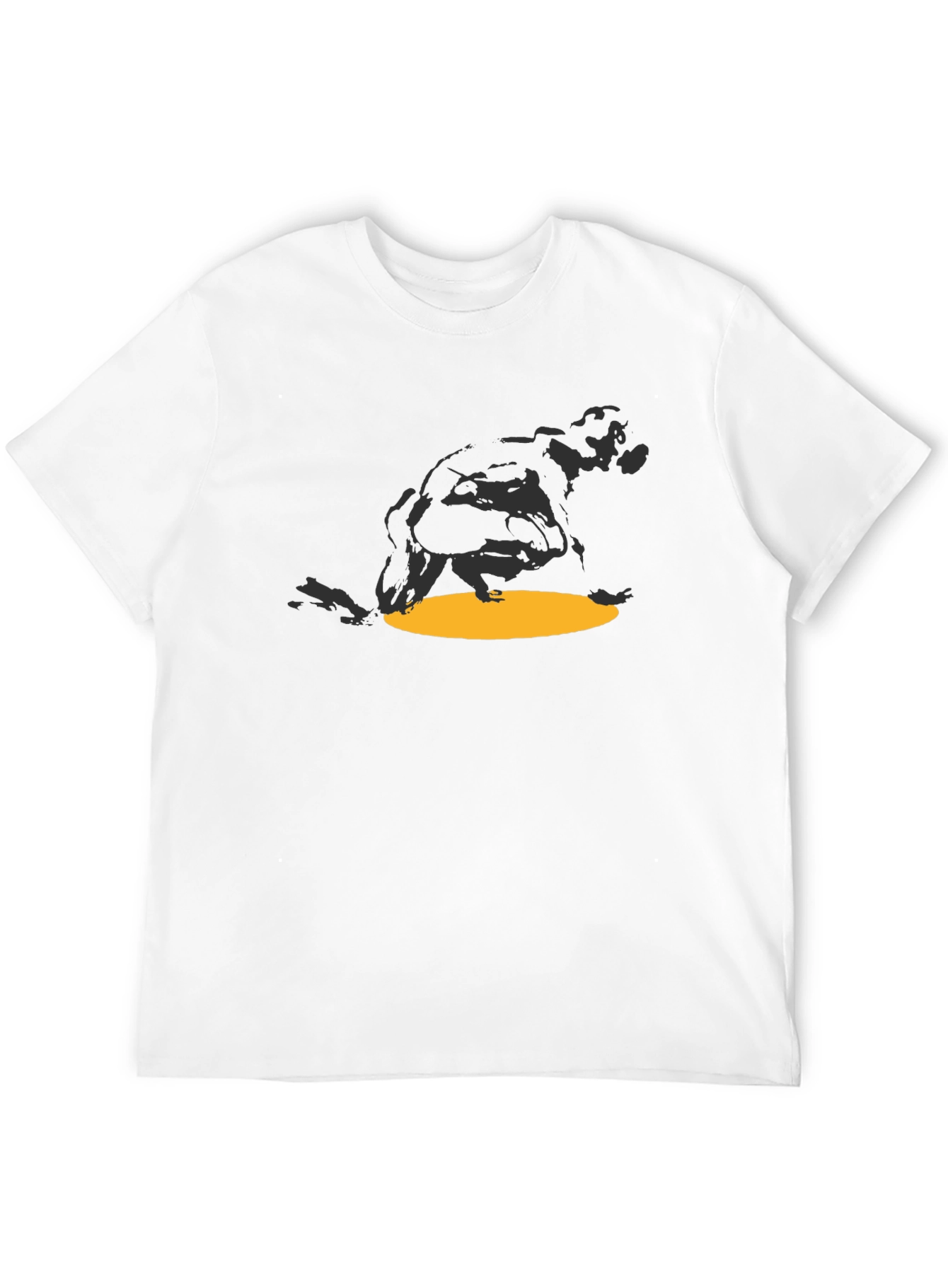 Abstract Gorilla Graphic Tee - Casual Comfort