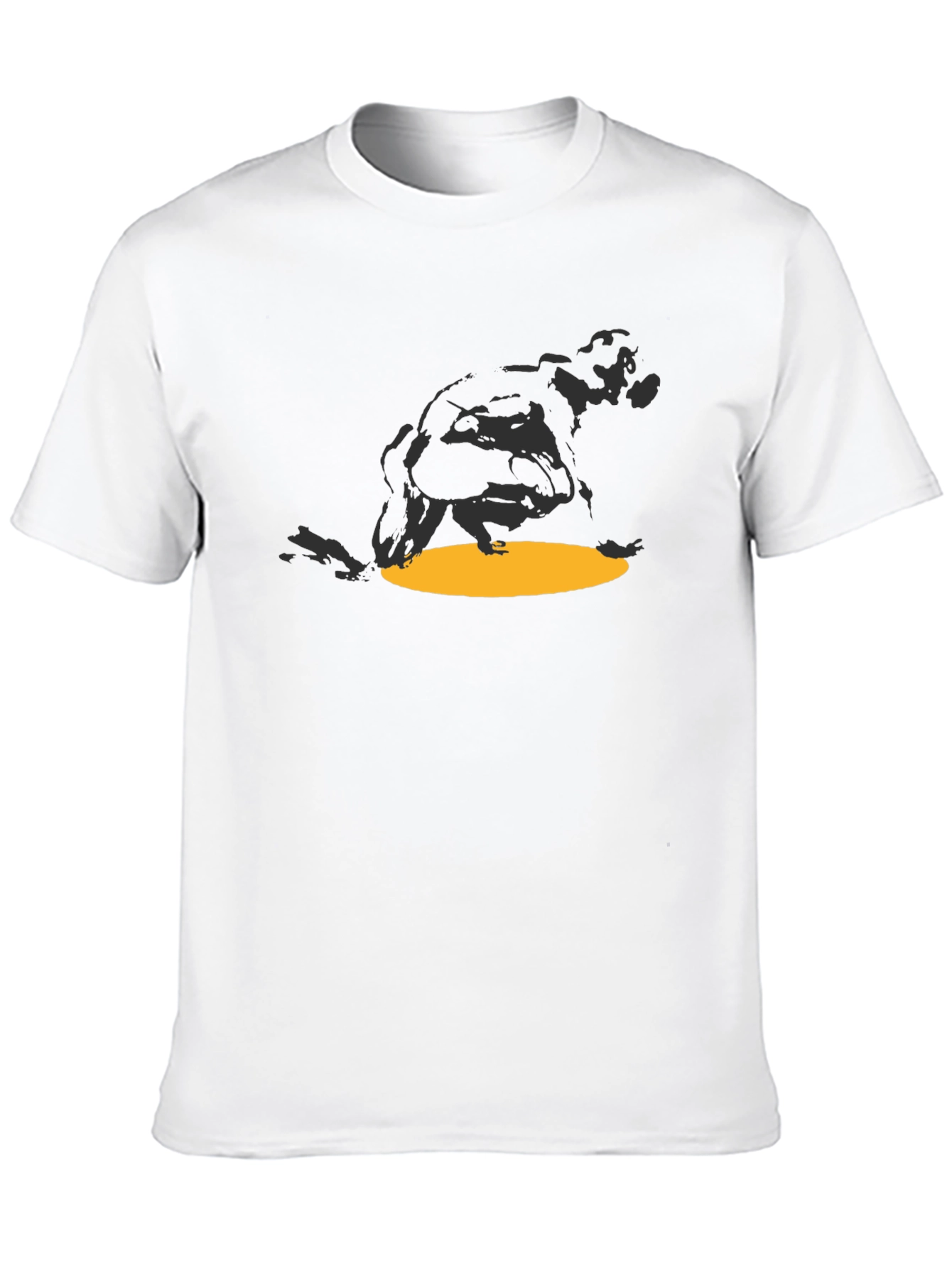 Abstract Gorilla Graphic Tee - Casual Comfort