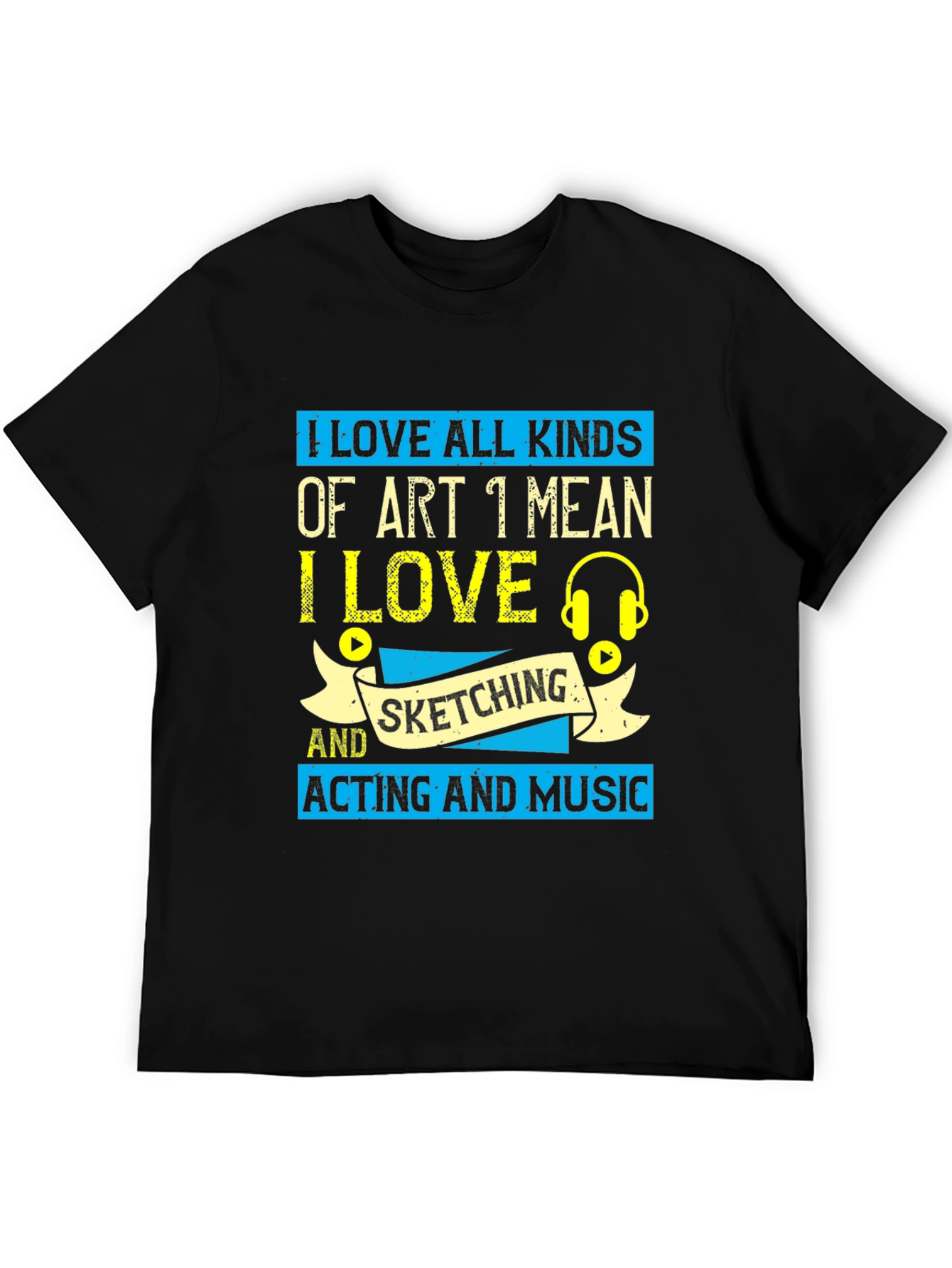 I Love All Kinds of Art Graphic T-Shirt