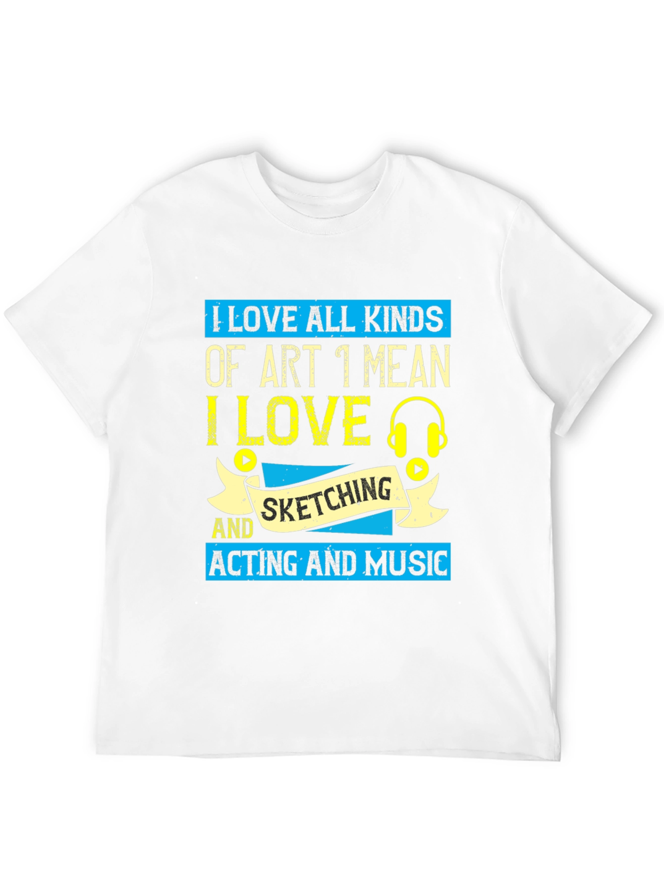 I Love All Kinds of Art Graphic T-Shirt
