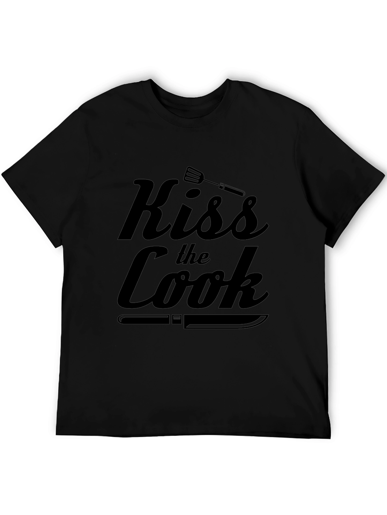 Kiss the Cook T-Shirt - Funny Chef Tee