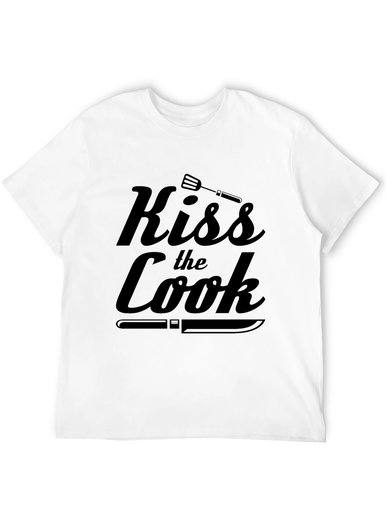 Kiss the Cook T-Shirt - Funny Chef Tee