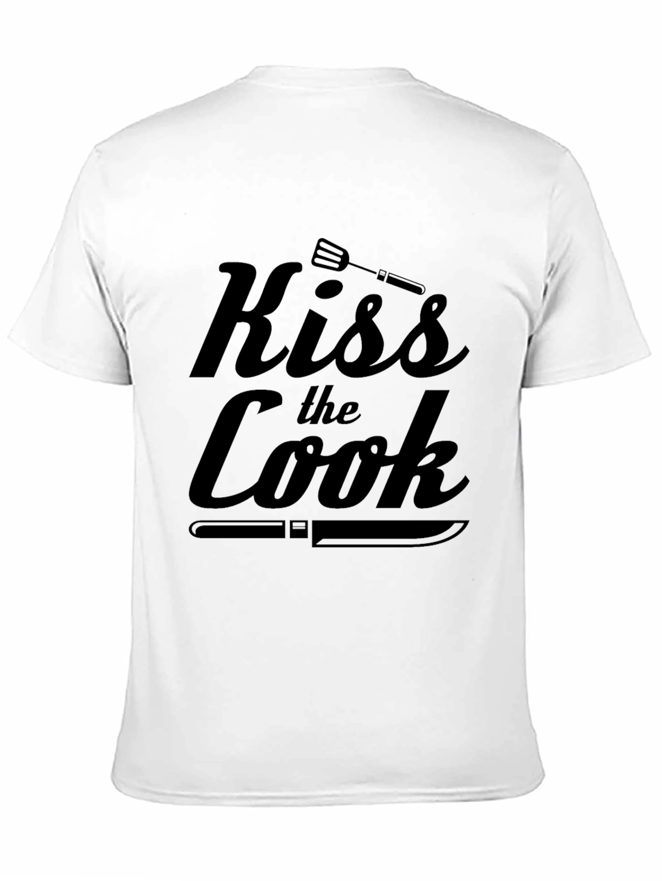 Kiss the Cook T-Shirt - Funny Chef Tee