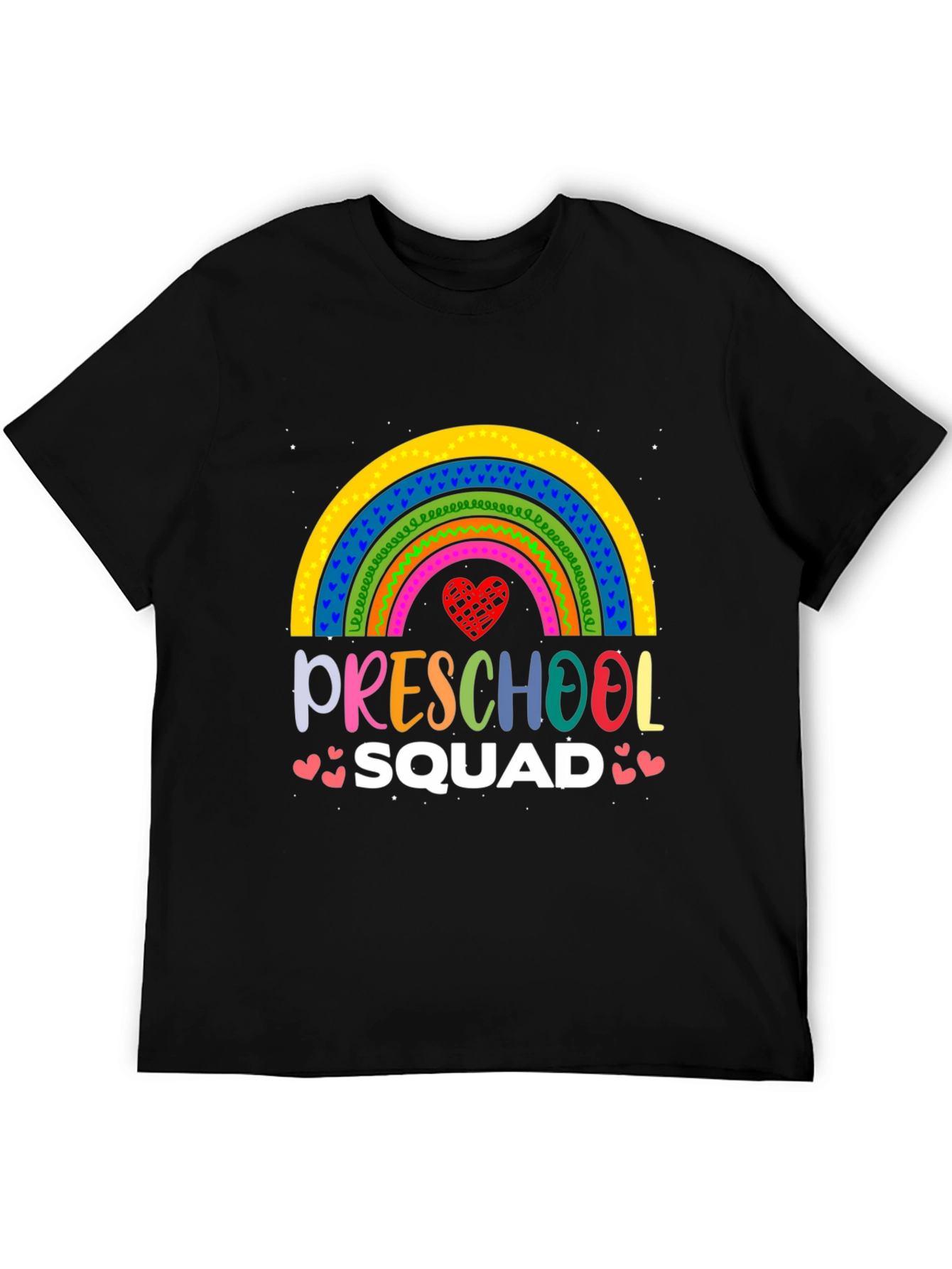 Preschool Squad Rainbow T-Shirt