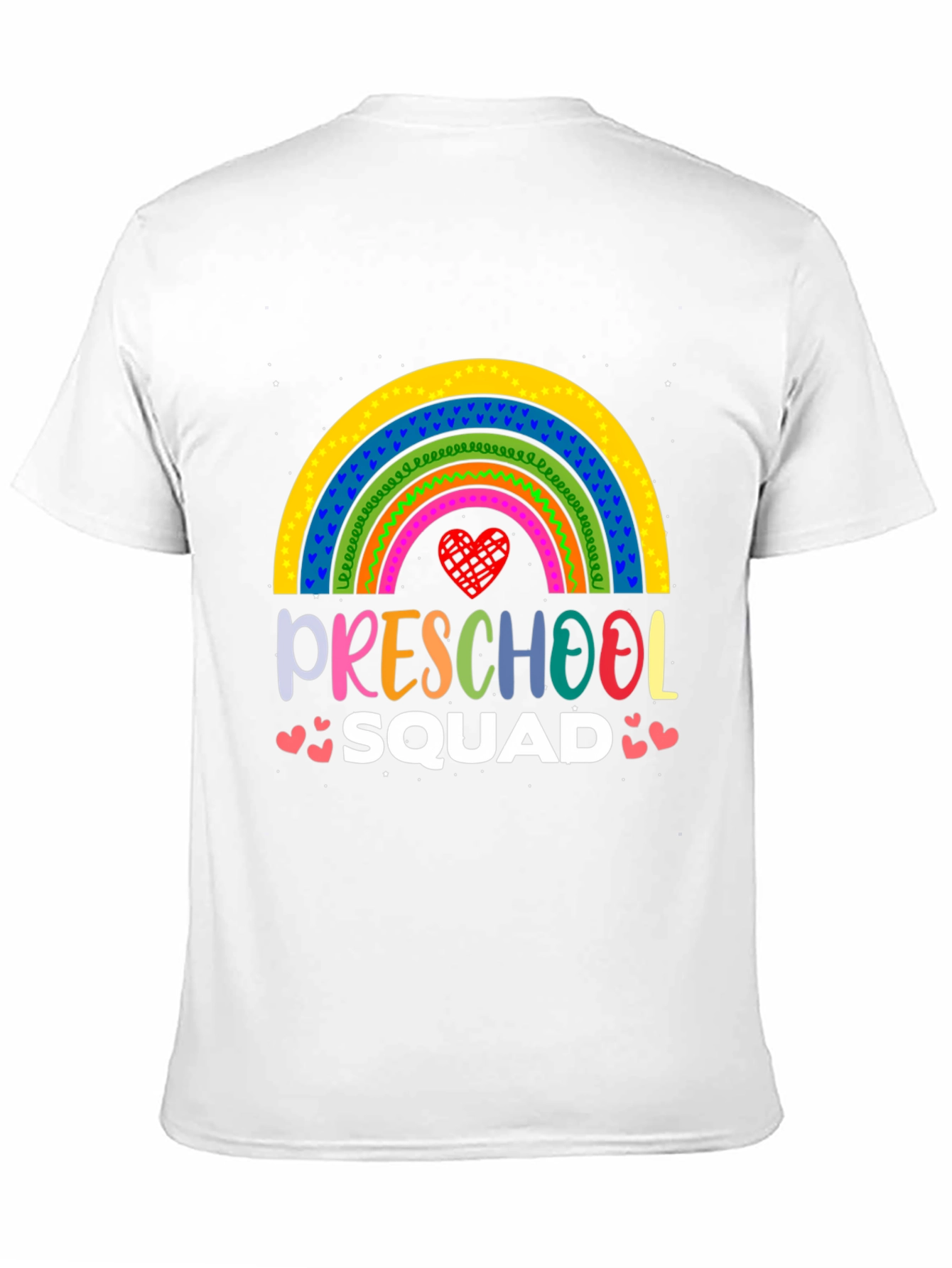 Preschool Squad Rainbow T-Shirt