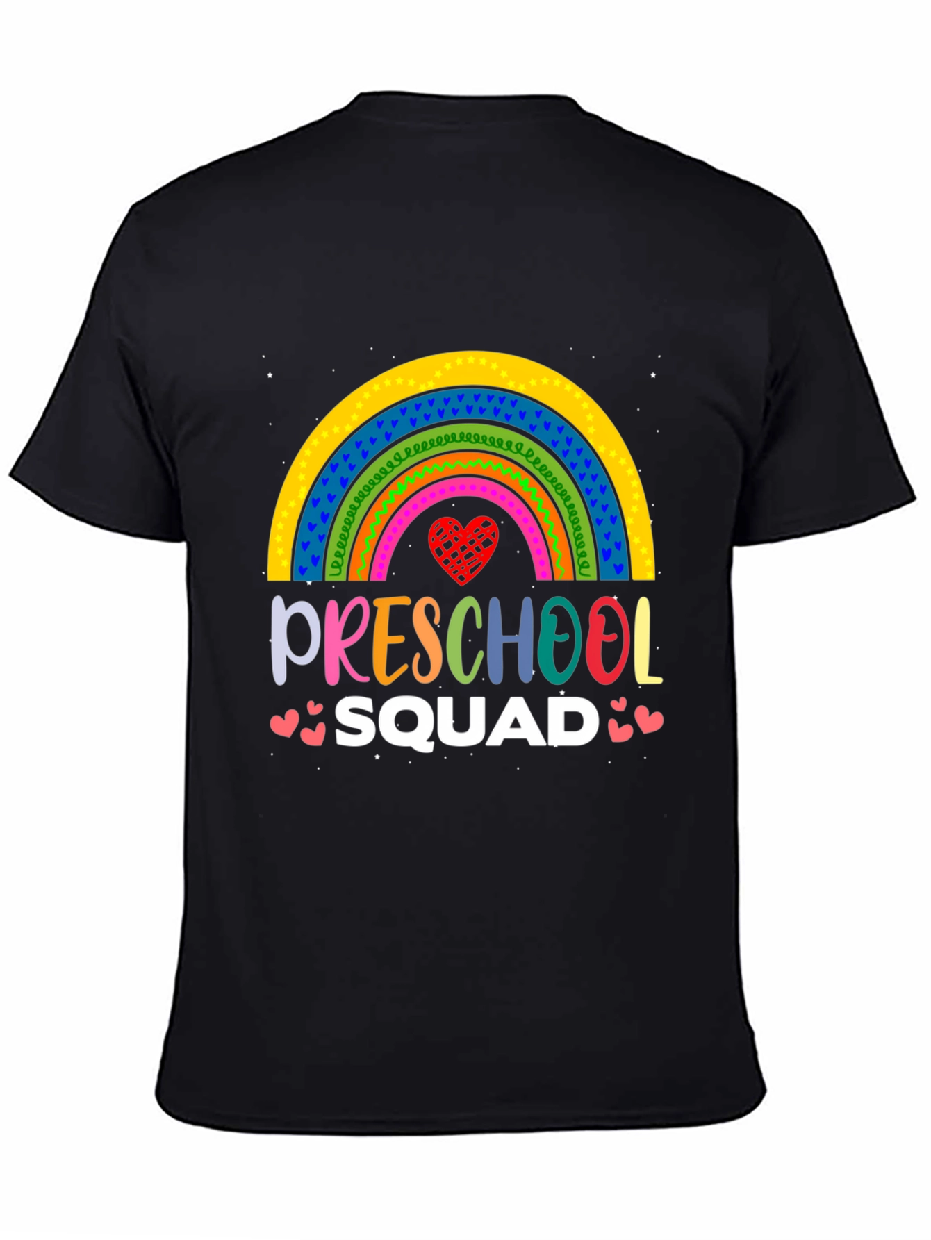 Preschool Squad Rainbow T-Shirt