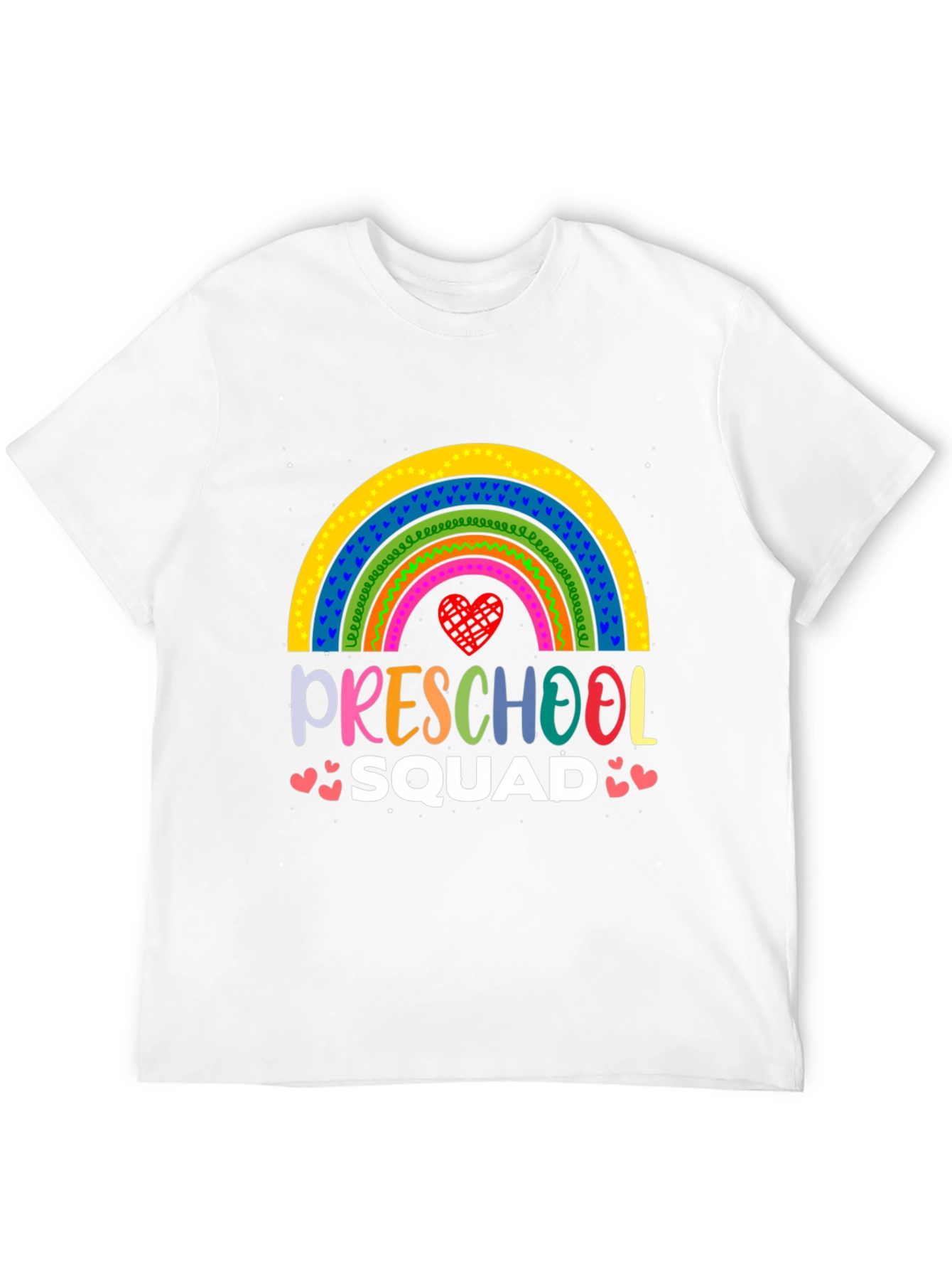Preschool Squad Rainbow T-Shirt