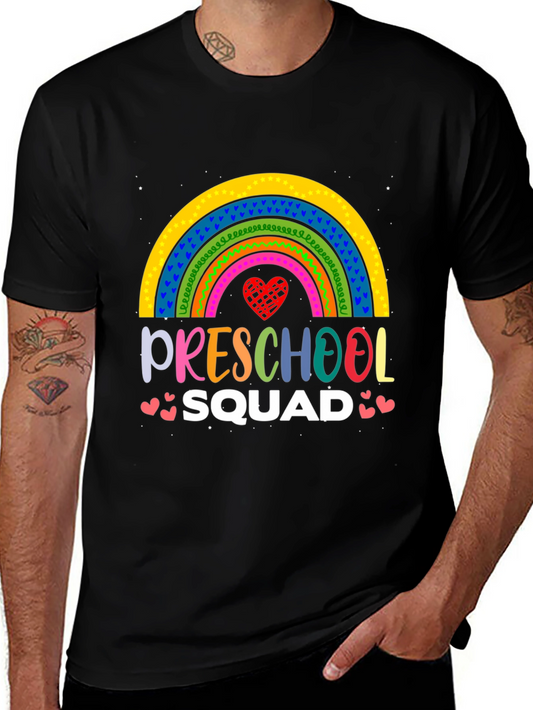 Preschool Squad Rainbow T-Shirt