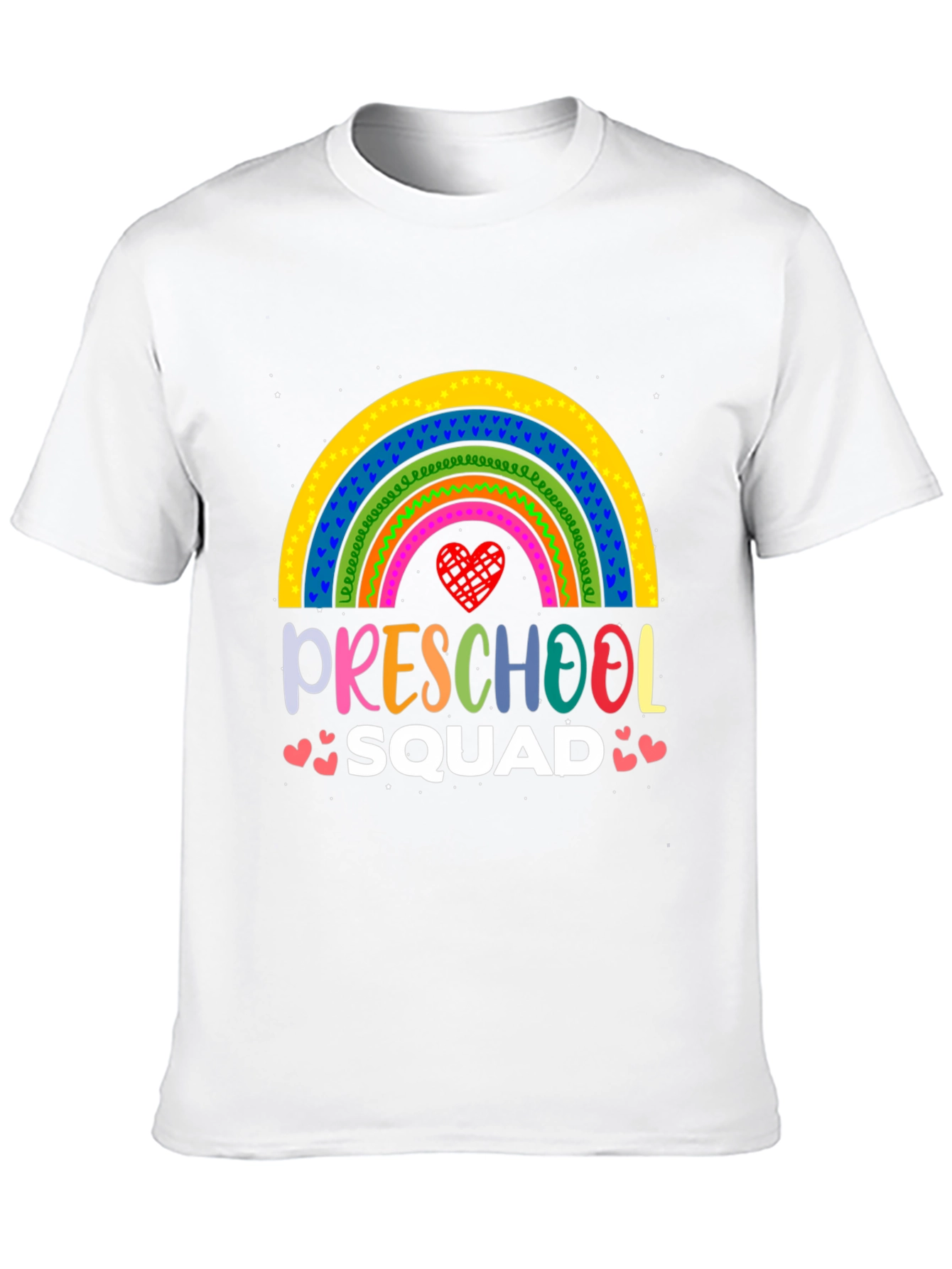 Preschool Squad Rainbow T-Shirt