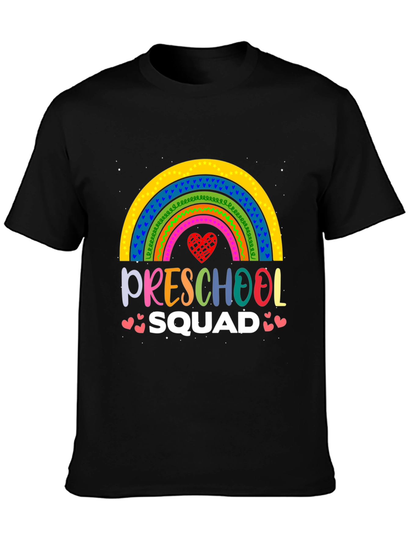 Preschool Squad Rainbow T-Shirt