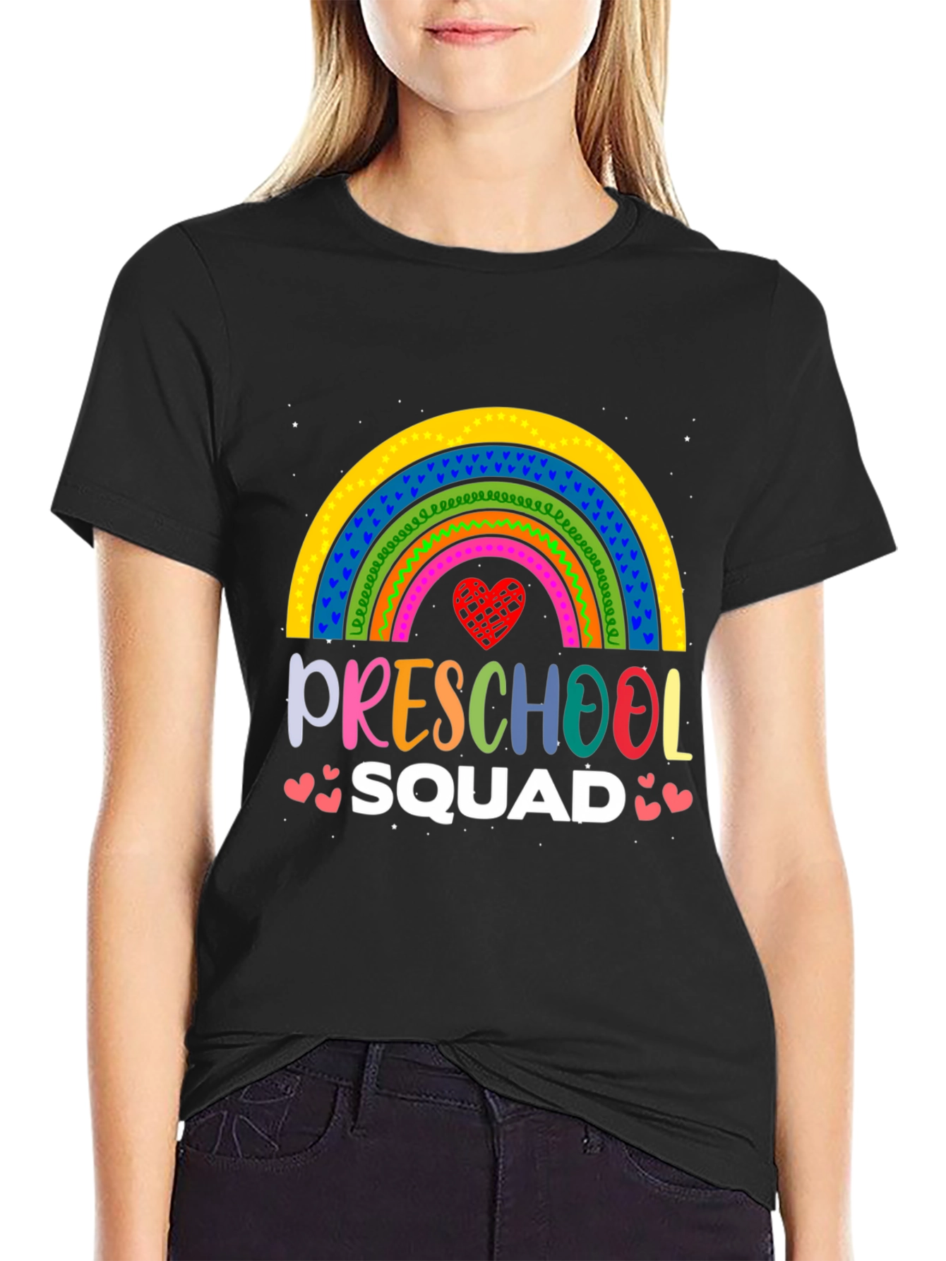 Preschool Squad Rainbow T-Shirt