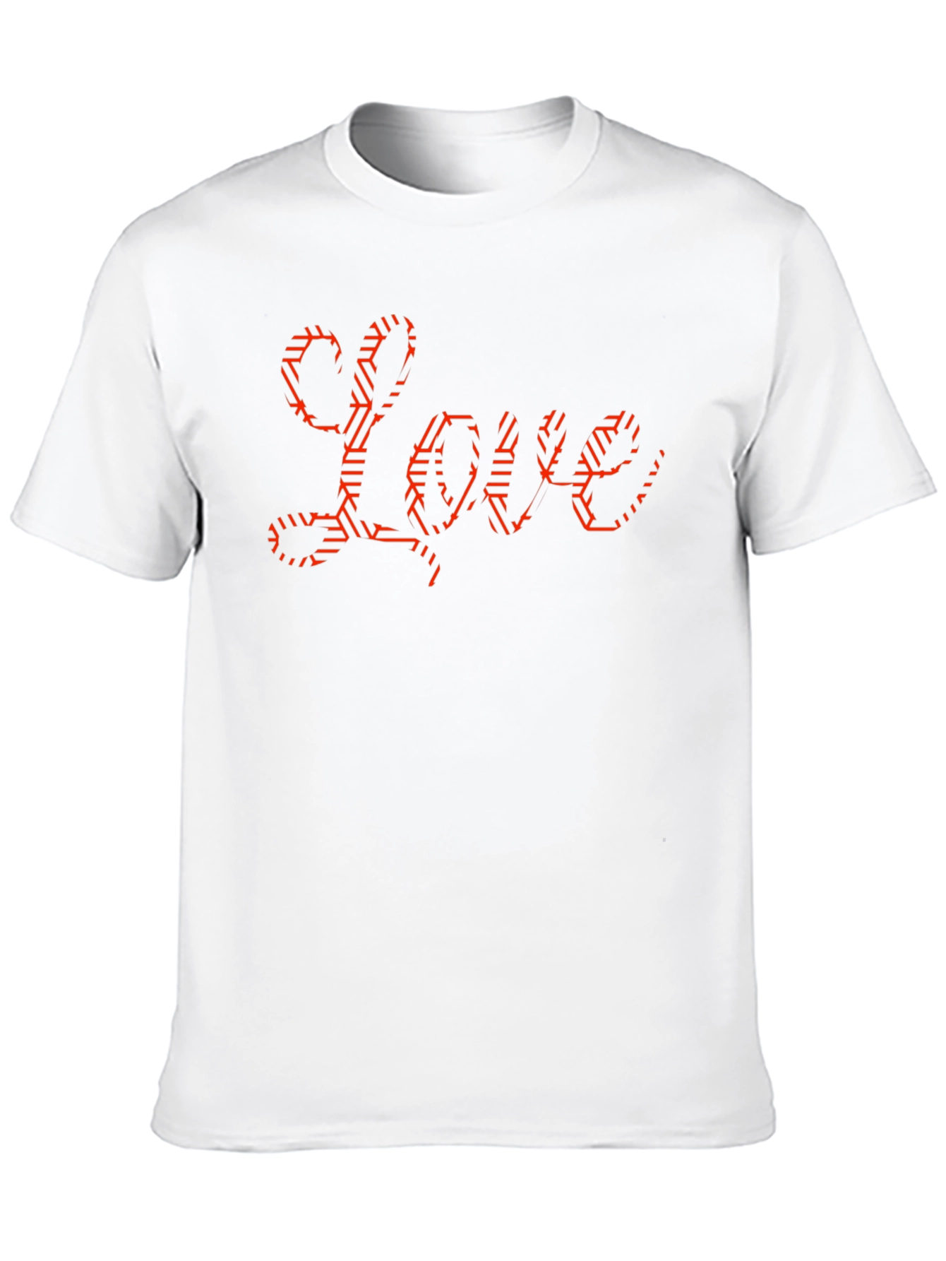 Love Graphic Print Black T-Shirt