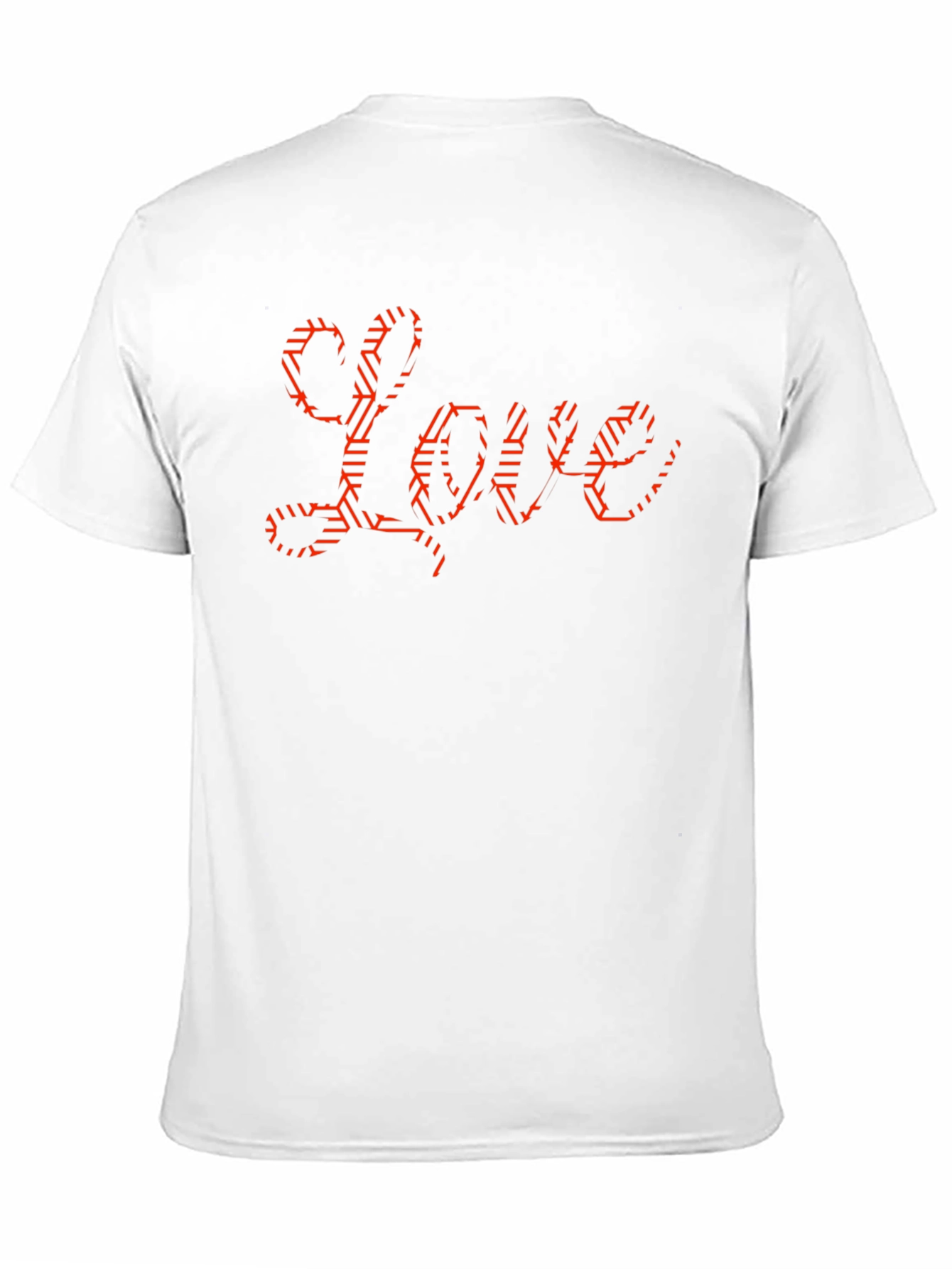 Love Graphic Print Black T-Shirt