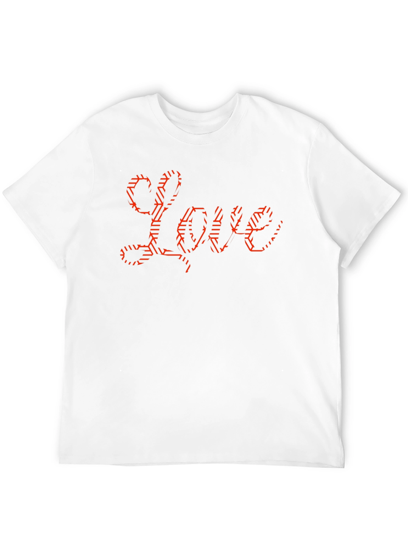 Love Graphic Print Black T-Shirt