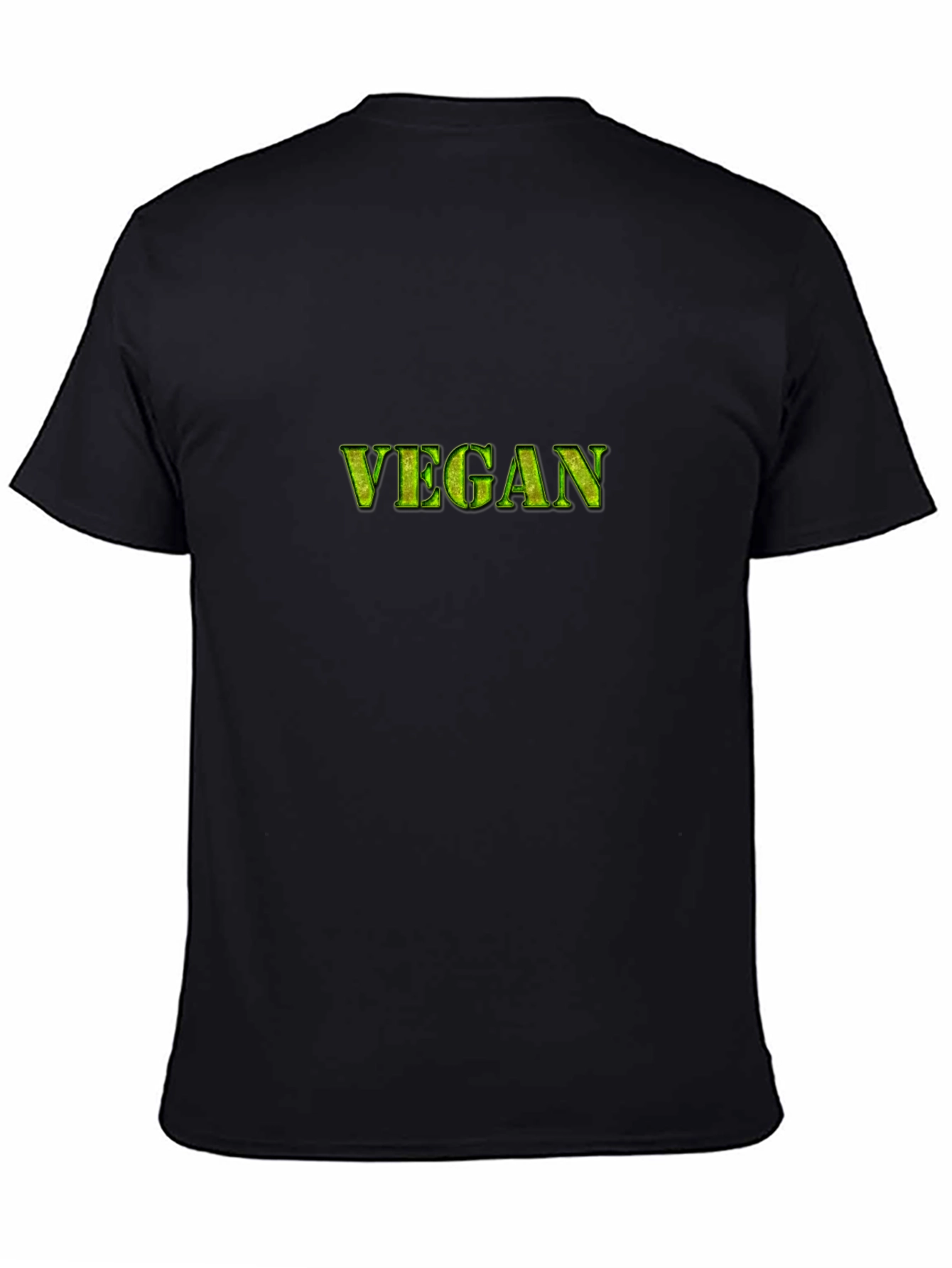 Vegan T-Shirt - Stylish & Comfortable Black Tee