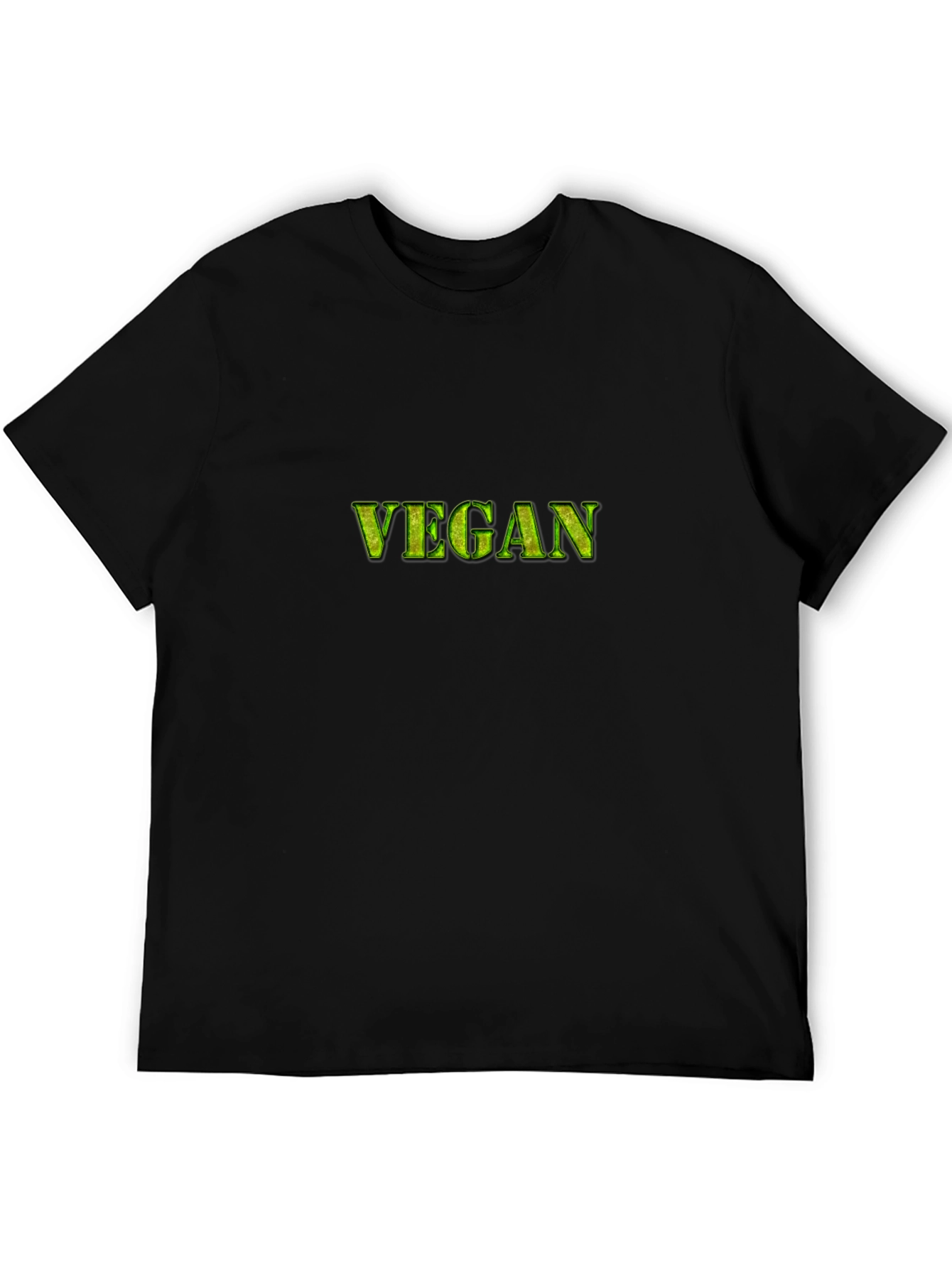 Vegan T-Shirt - Stylish & Comfortable Black Tee