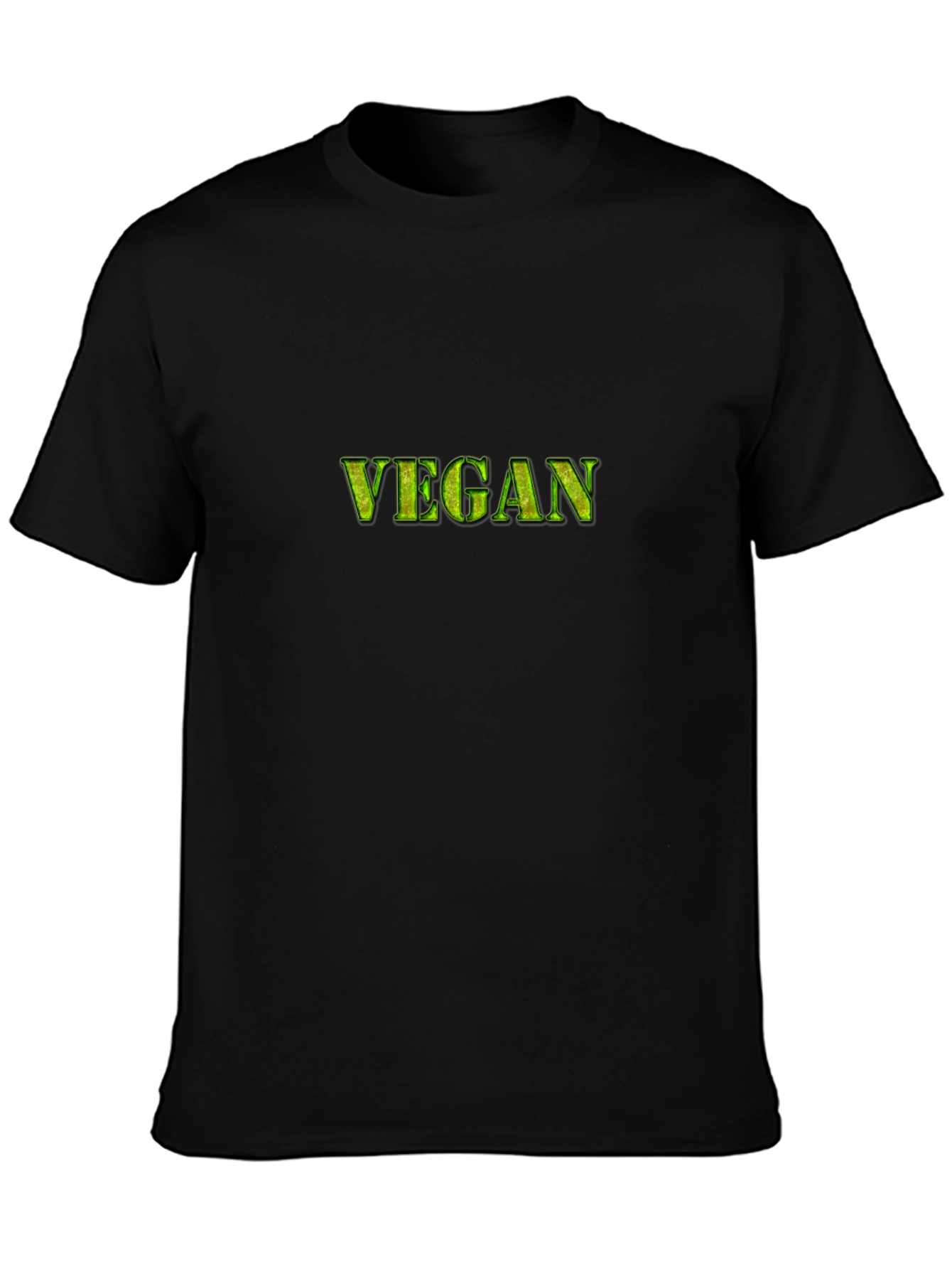 Vegan T-Shirt - Stylish & Comfortable Black Tee