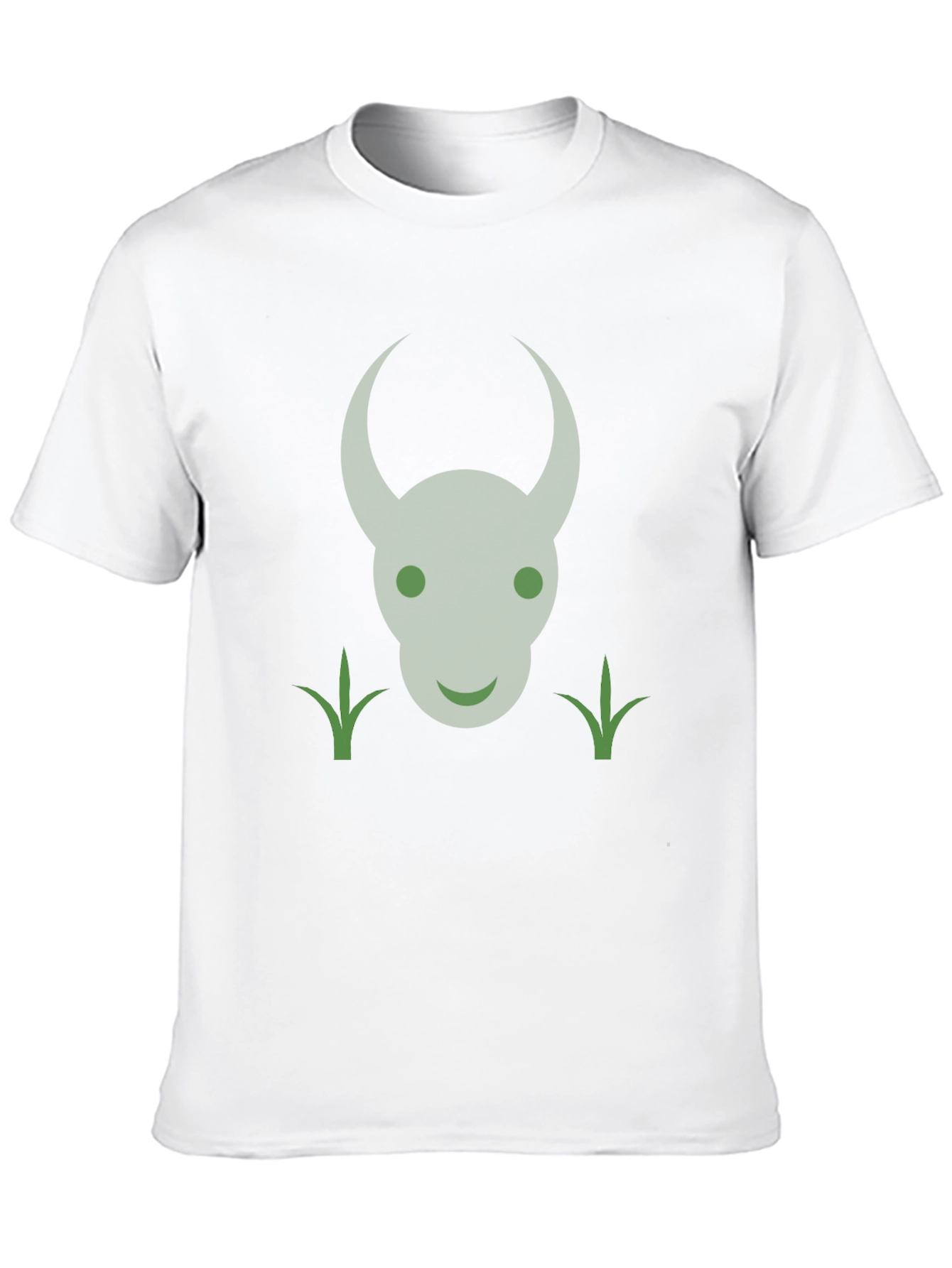Green Devil Face Graphic Tee