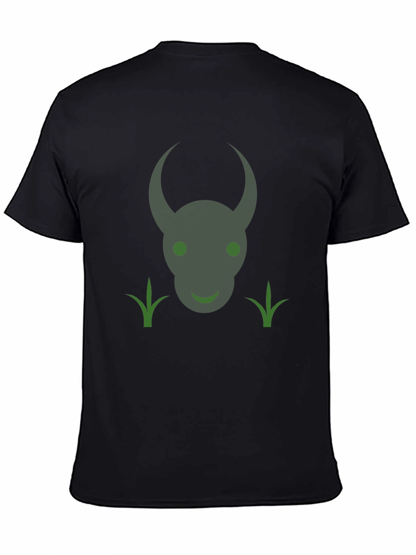 Green Devil Face Graphic Tee