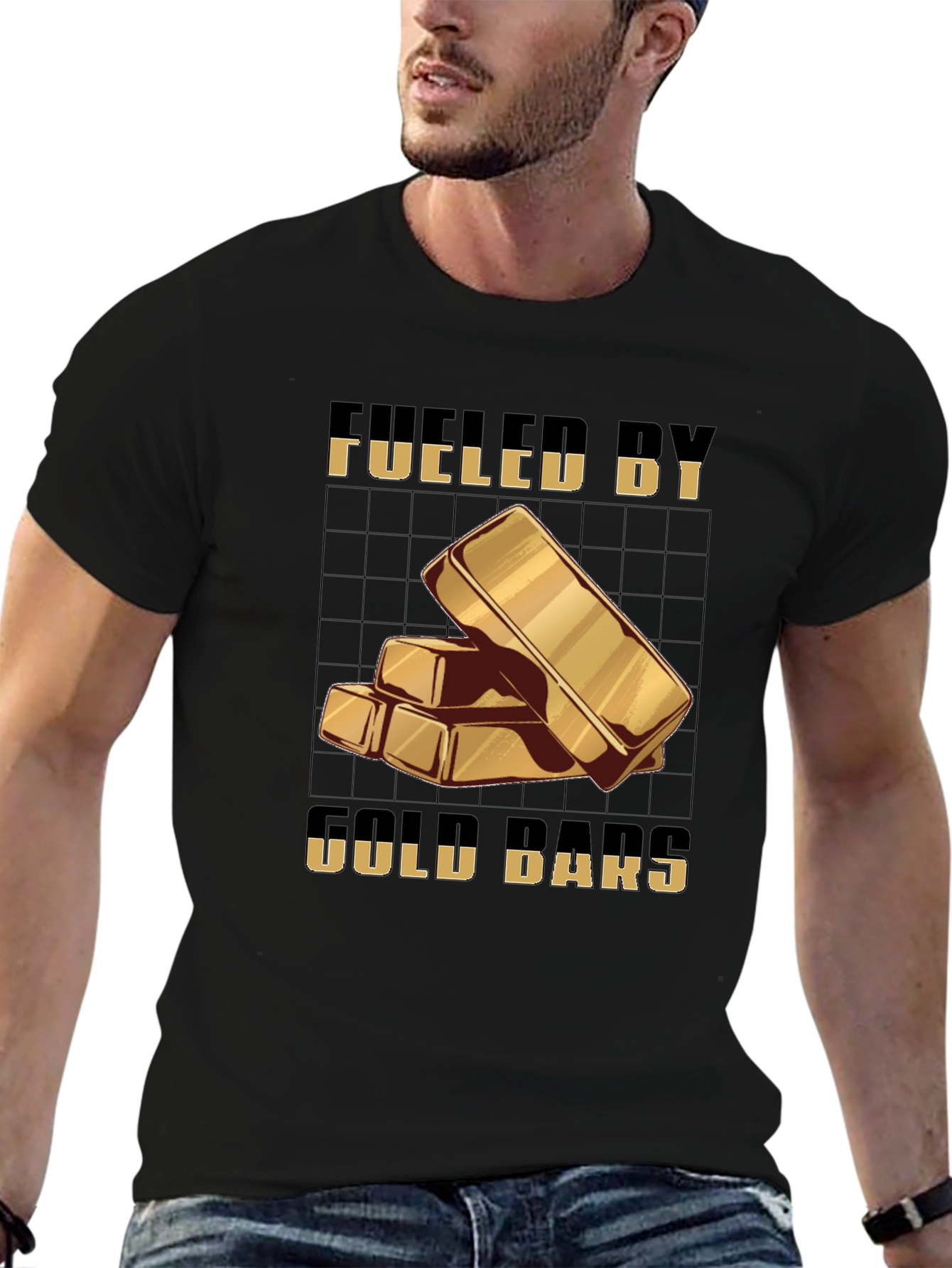 Fueled by Gold Bars T-Shirt