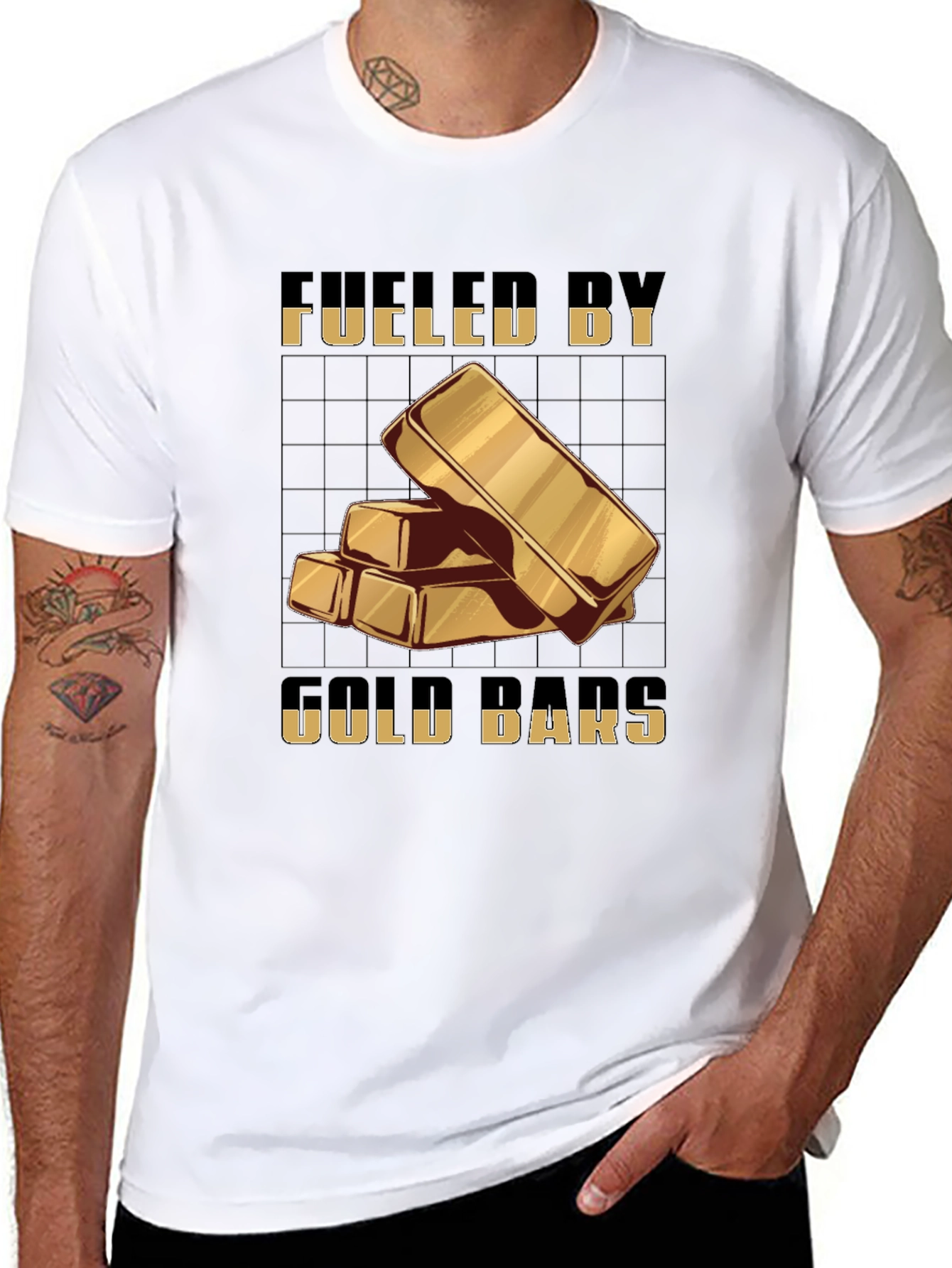 Fueled by Gold Bars T-Shirt