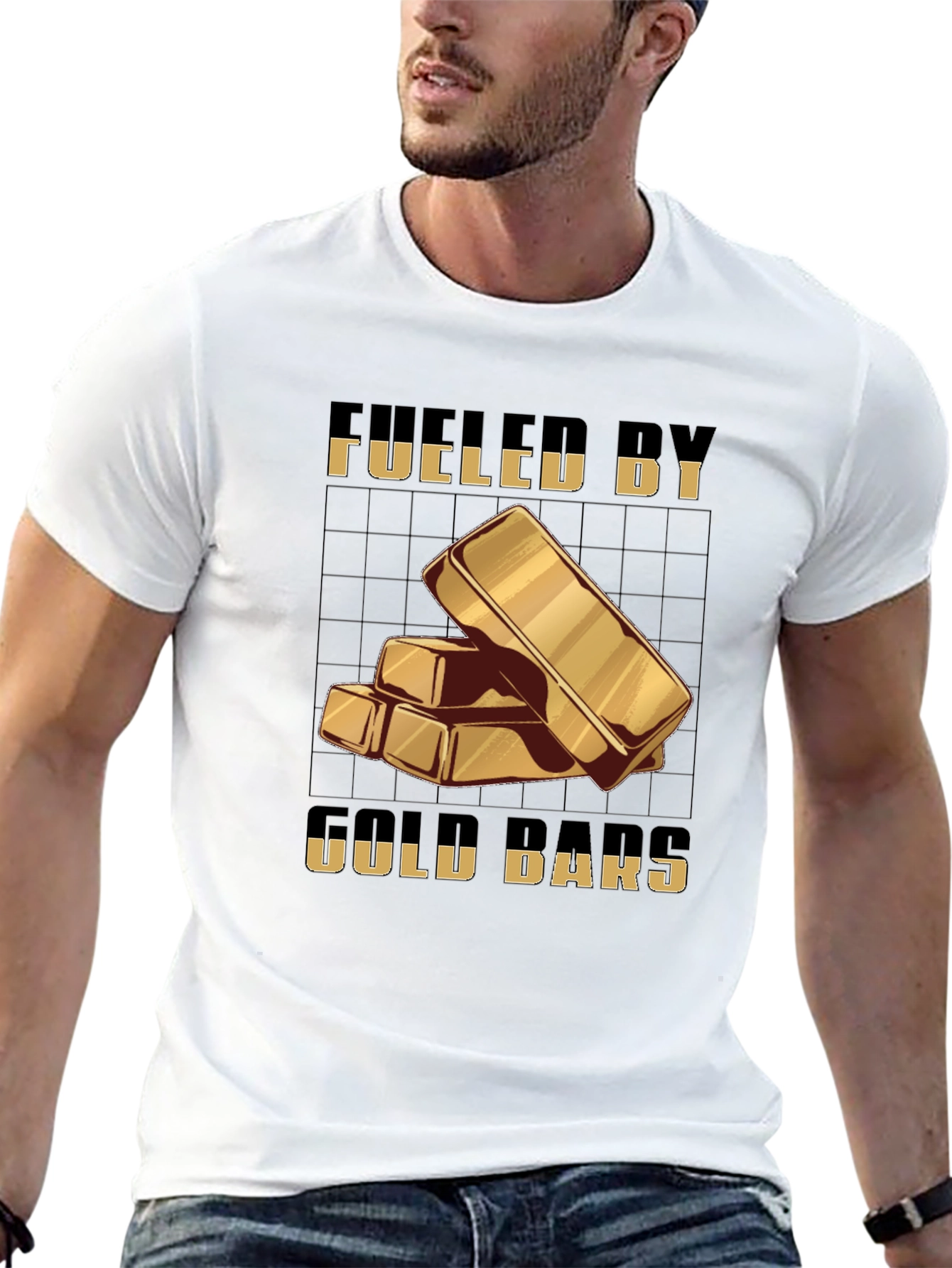 Fueled by Gold Bars T-Shirt